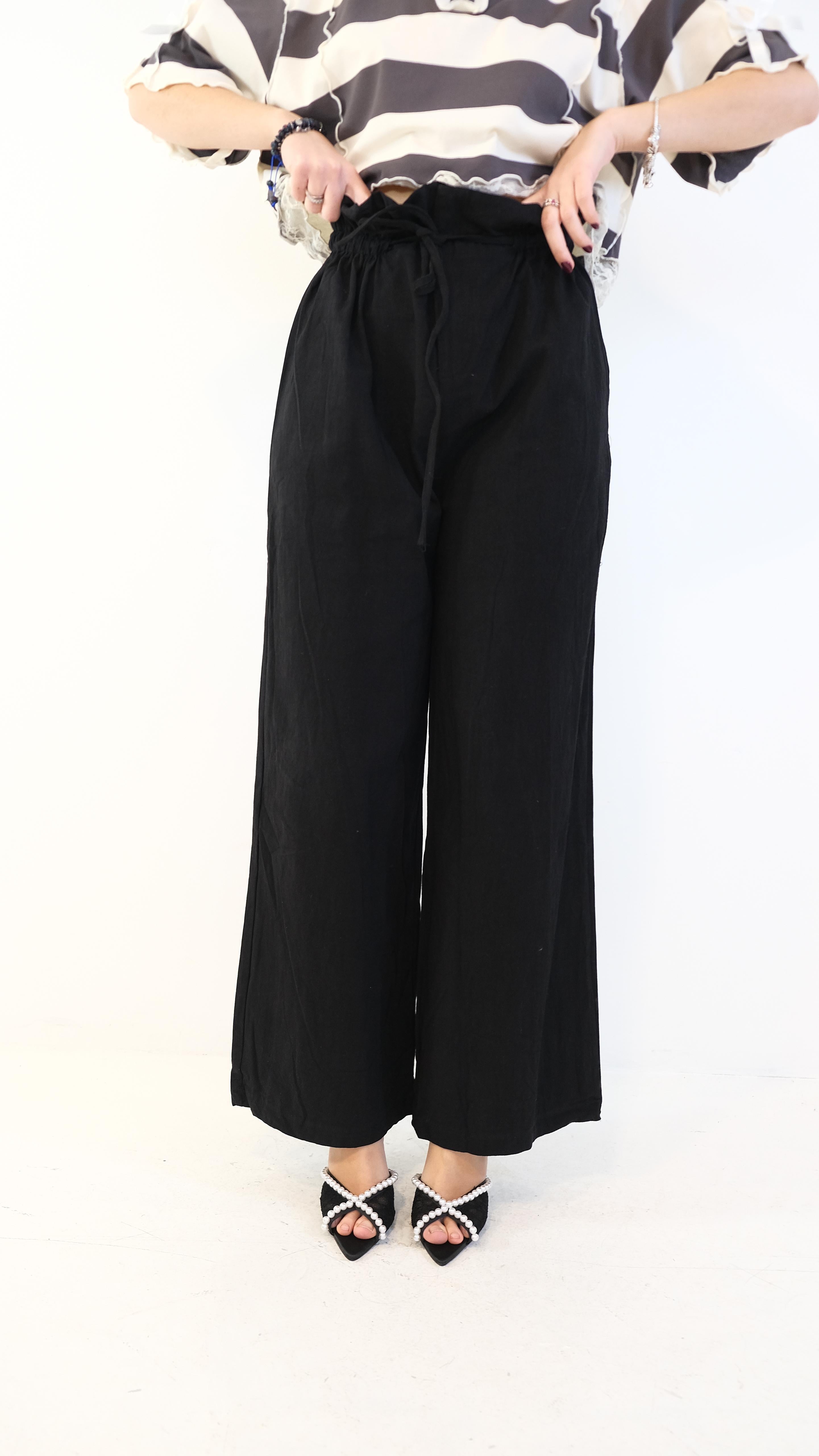 PANTALONE NERO KELLY NEW