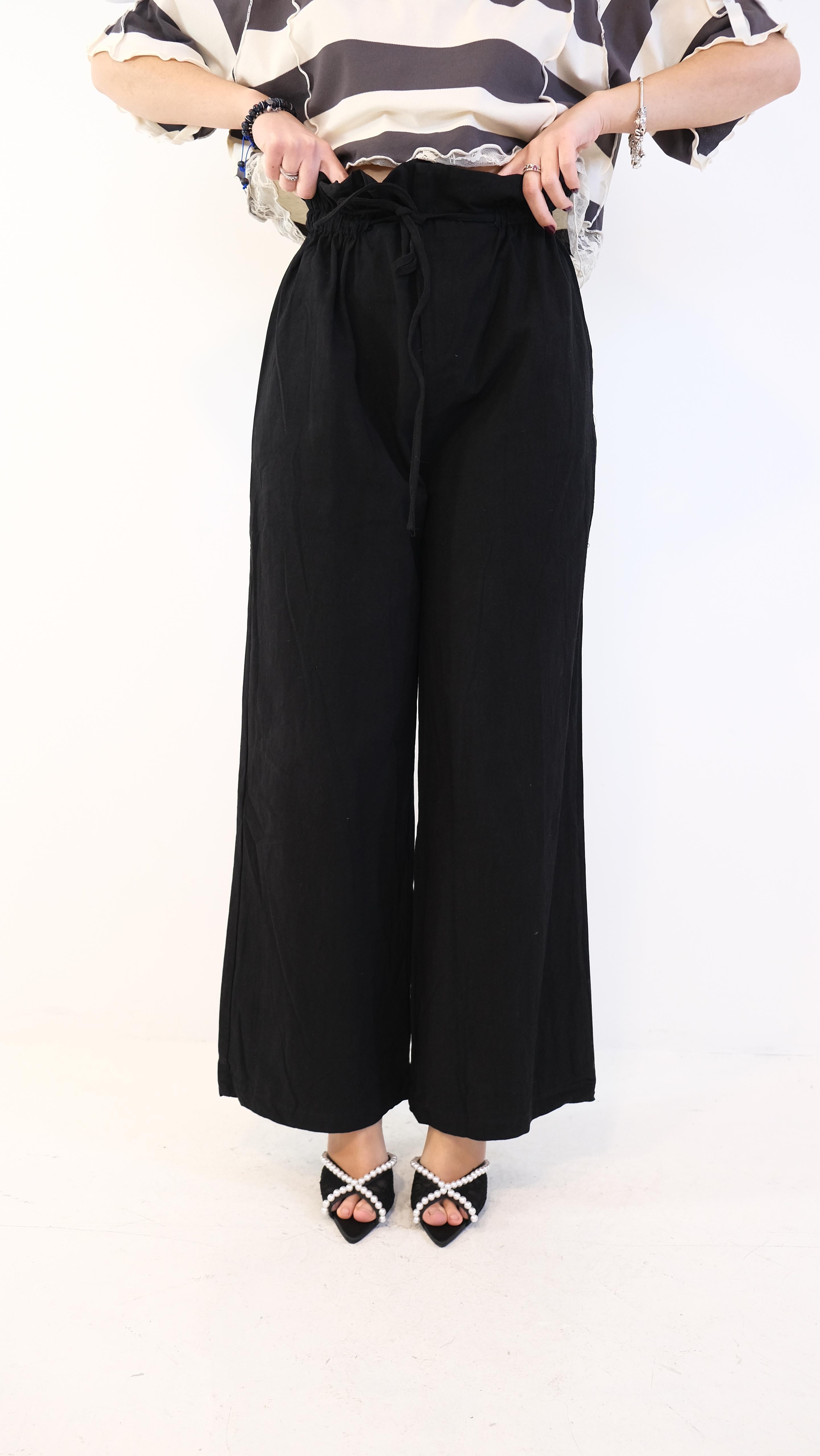 PANTALONE NERO KELLY NEW