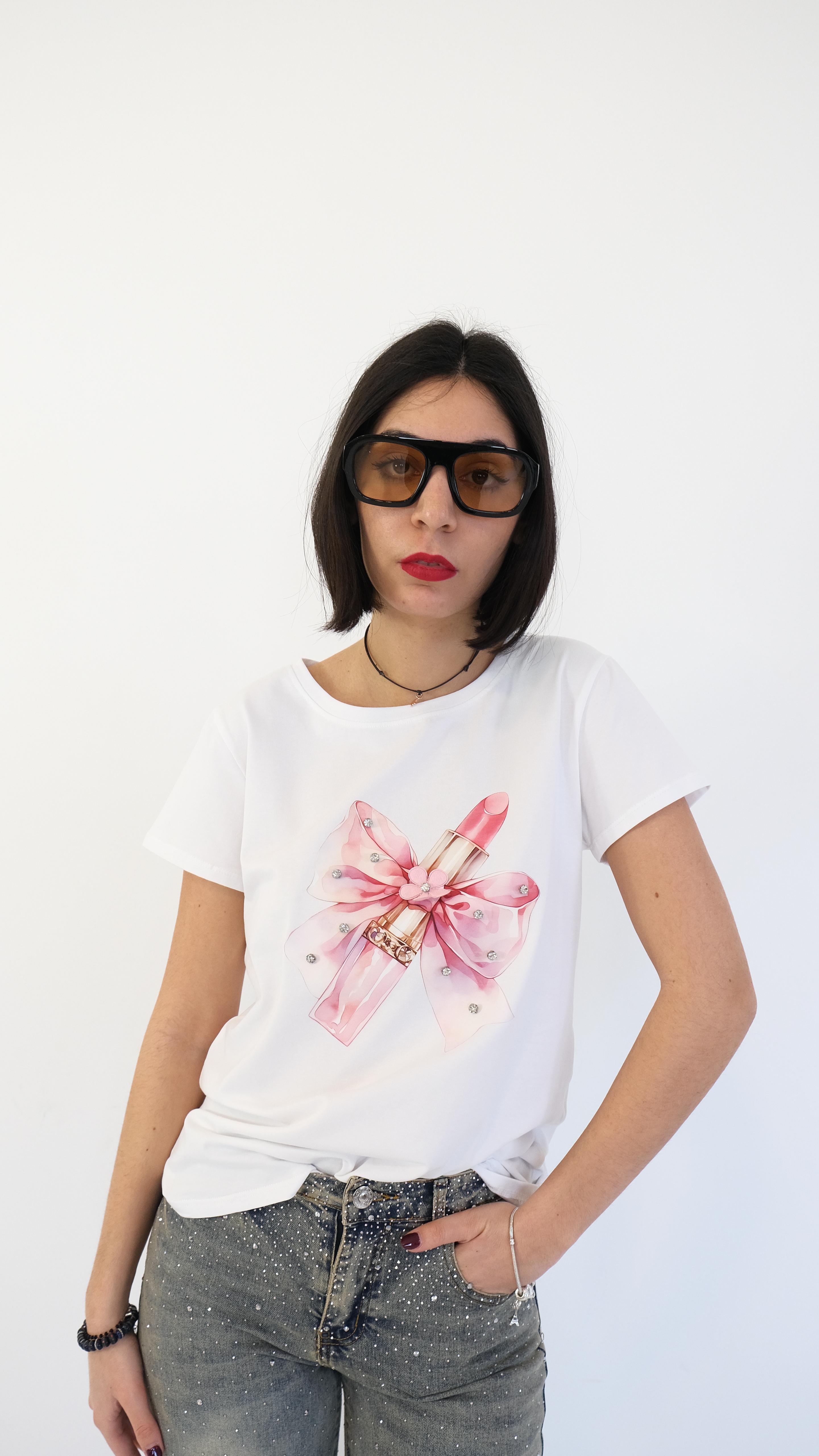 TSHIRT ROSSETTO NEW