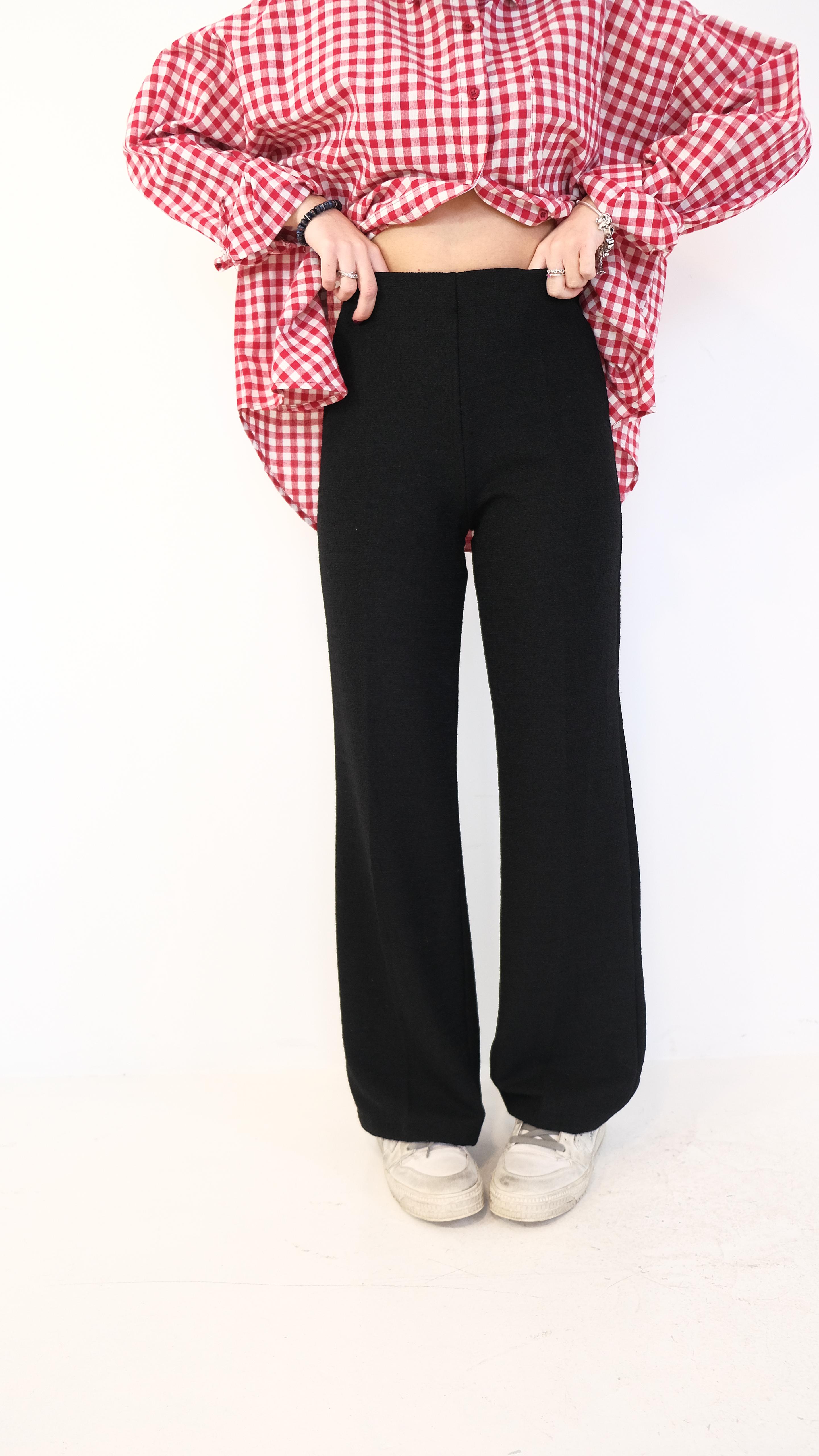 PANTALONE NERO 241078 NEW