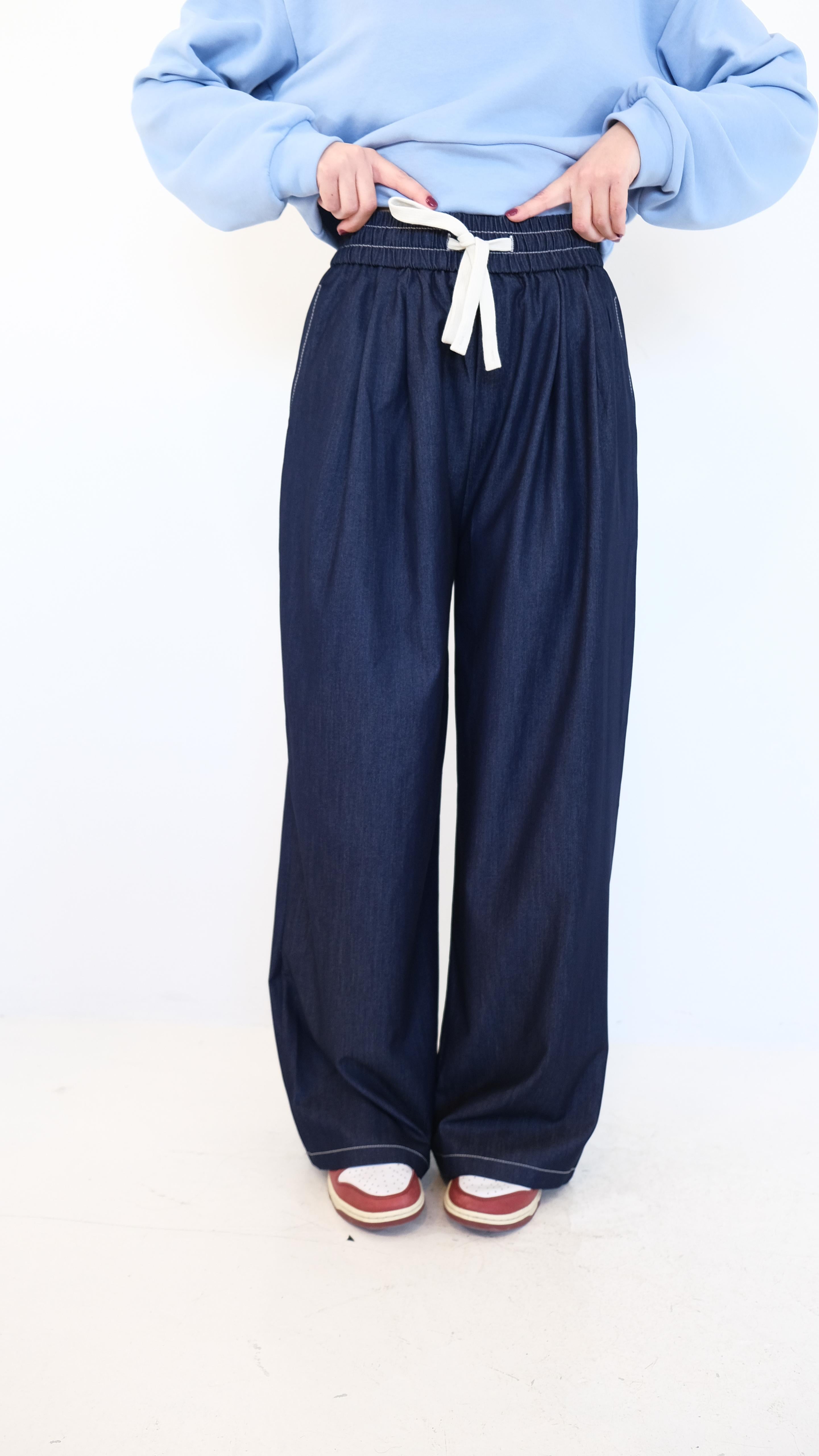 PANTALONE EFFETTO JEANS 17122 NEW