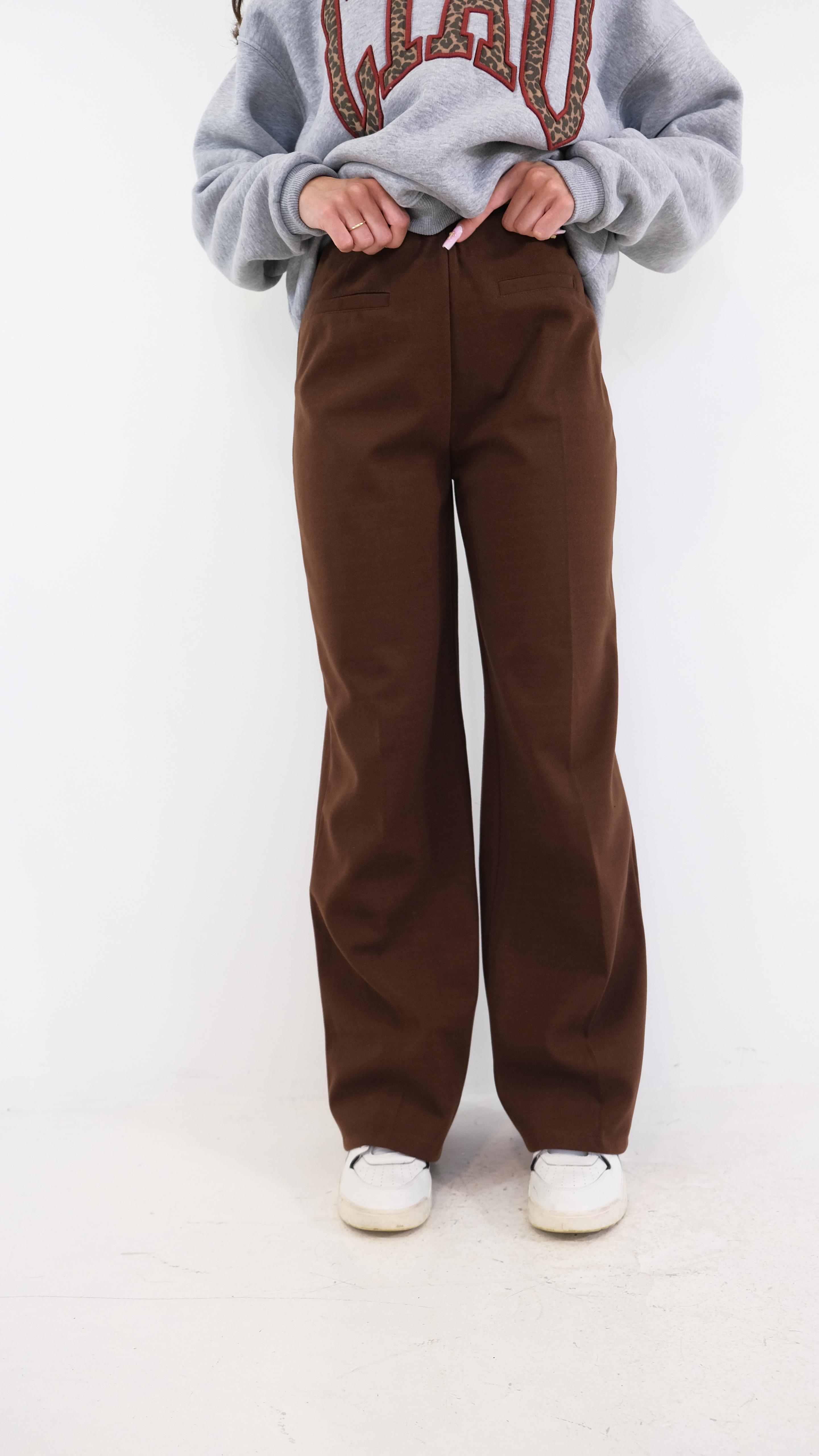 PANTALONE MARRONE 21580 NEW