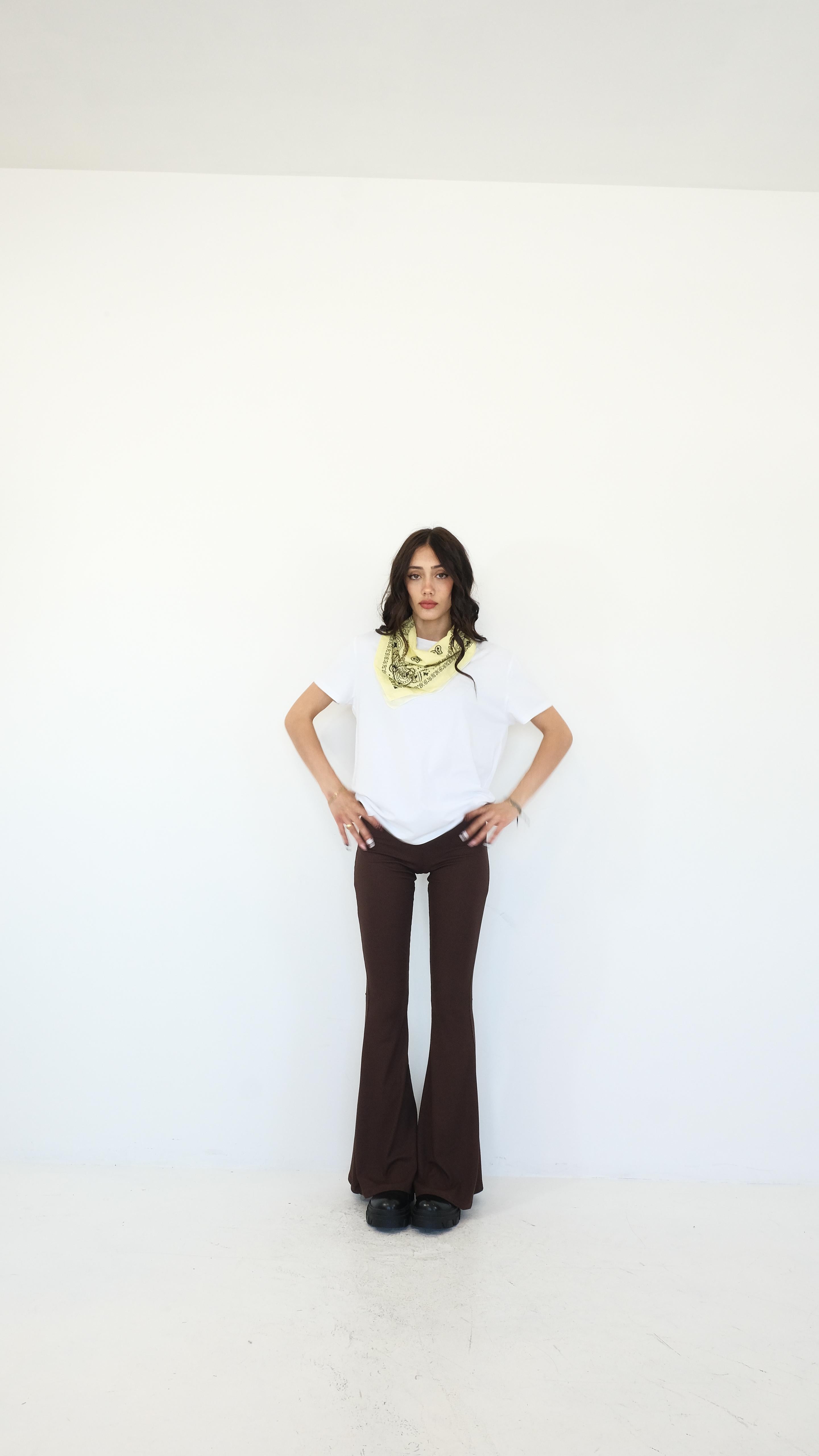 PANTALONE A COSTINE TRE COLORI L22266 NEW