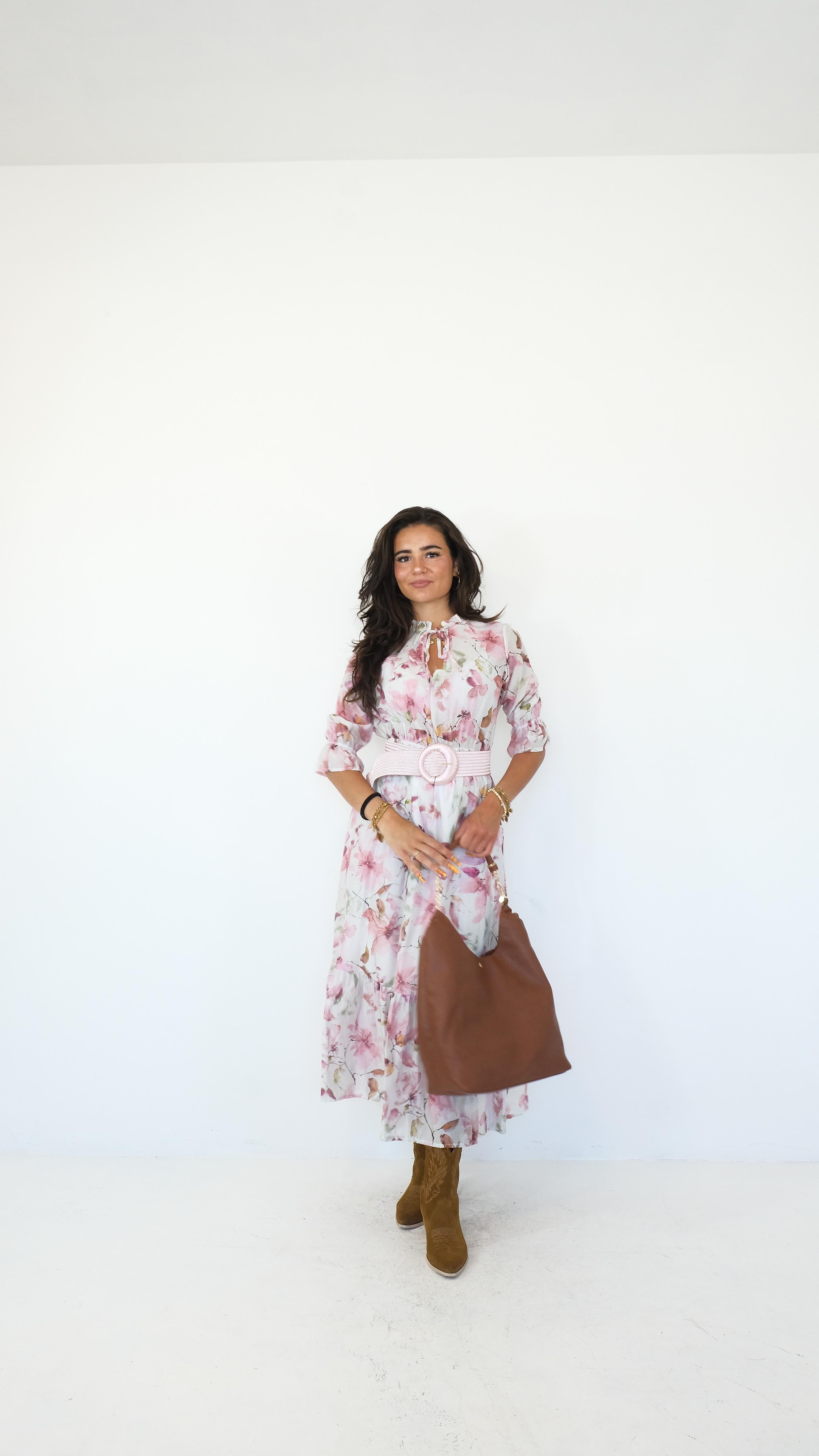 ABITO A FIORI ROSA 25136 NEW