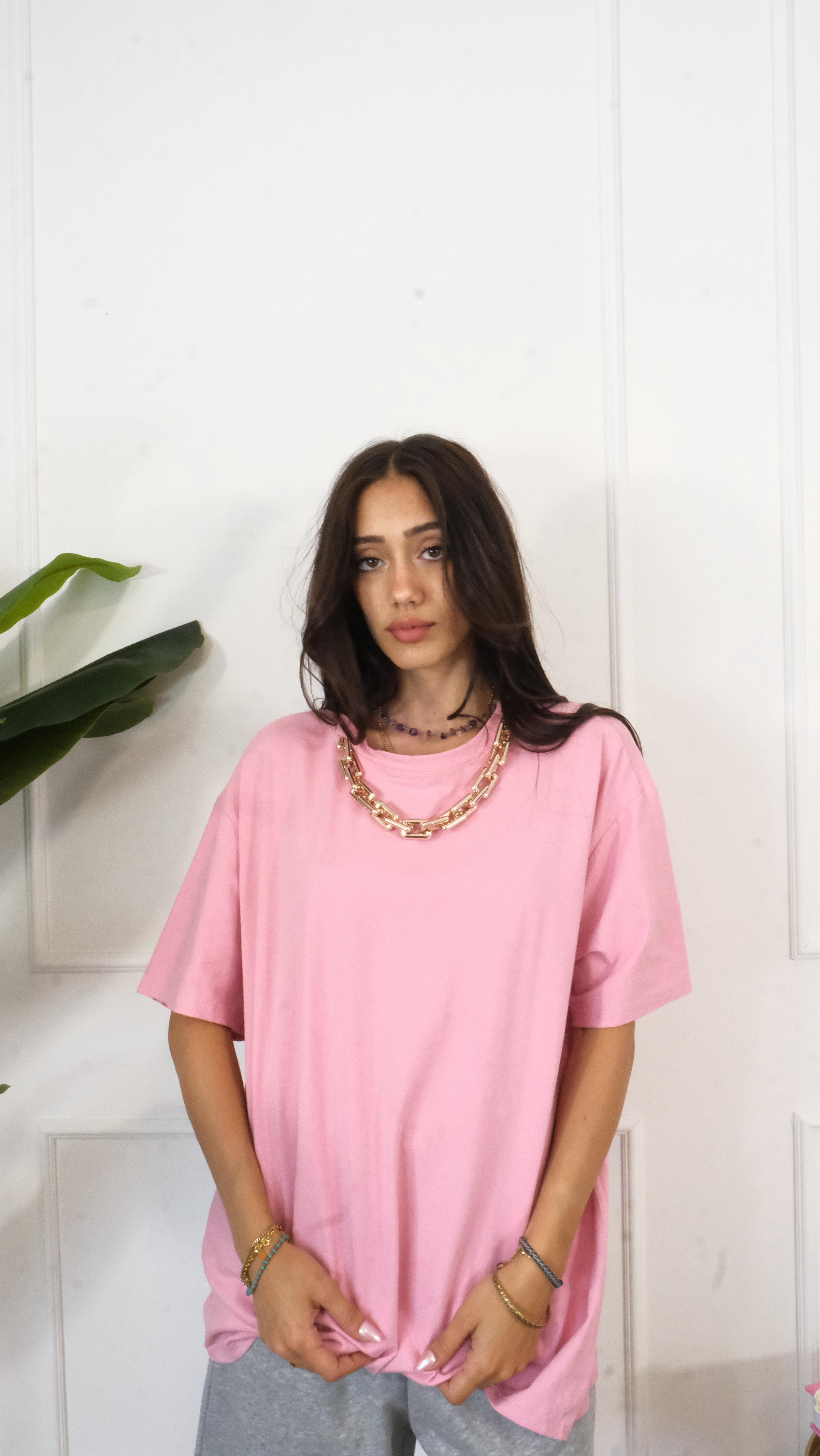 T-SHIRT CON CATENA 5368 NEW