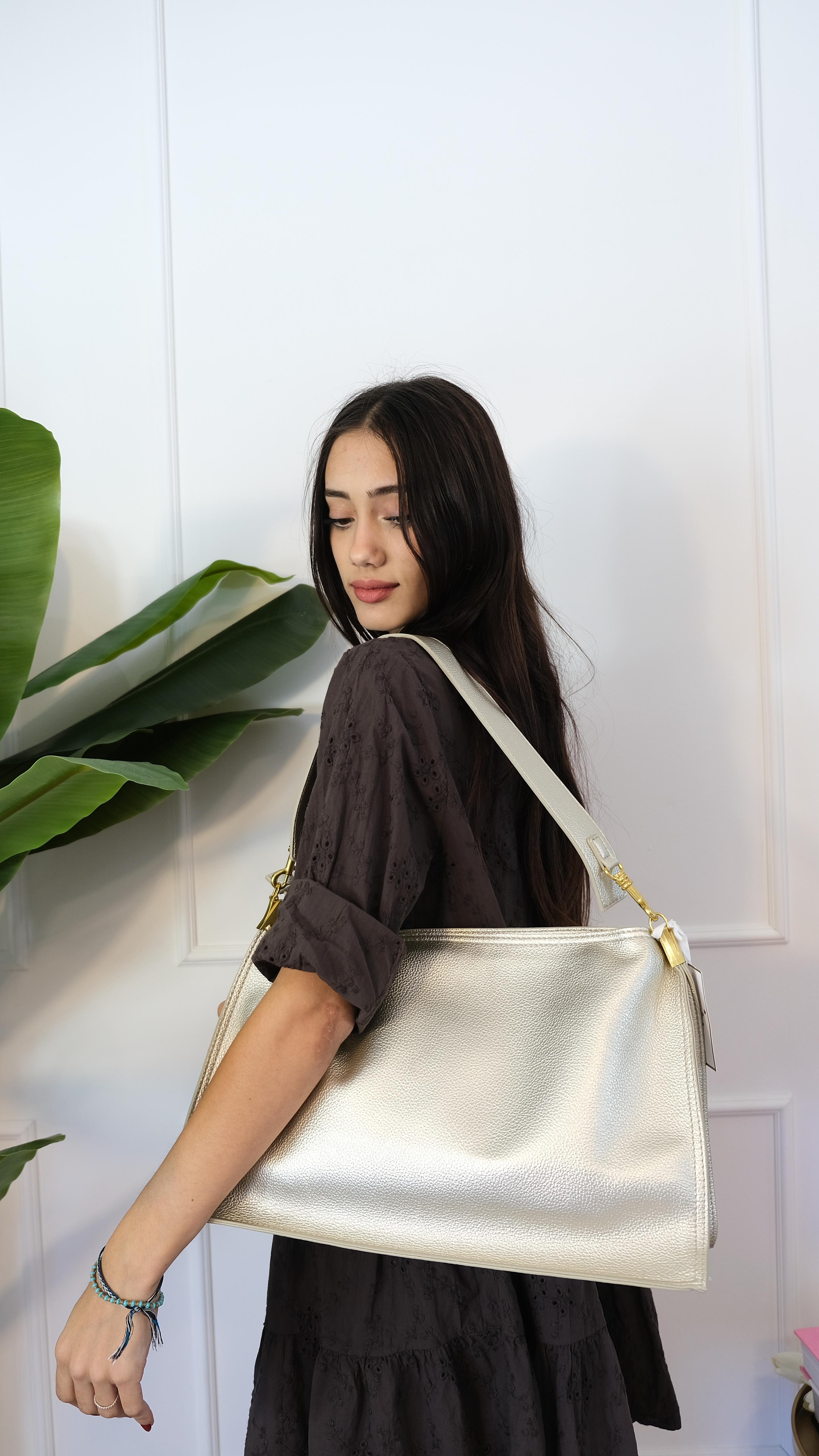 BORSA GRANDE ORO PH4879 NEW