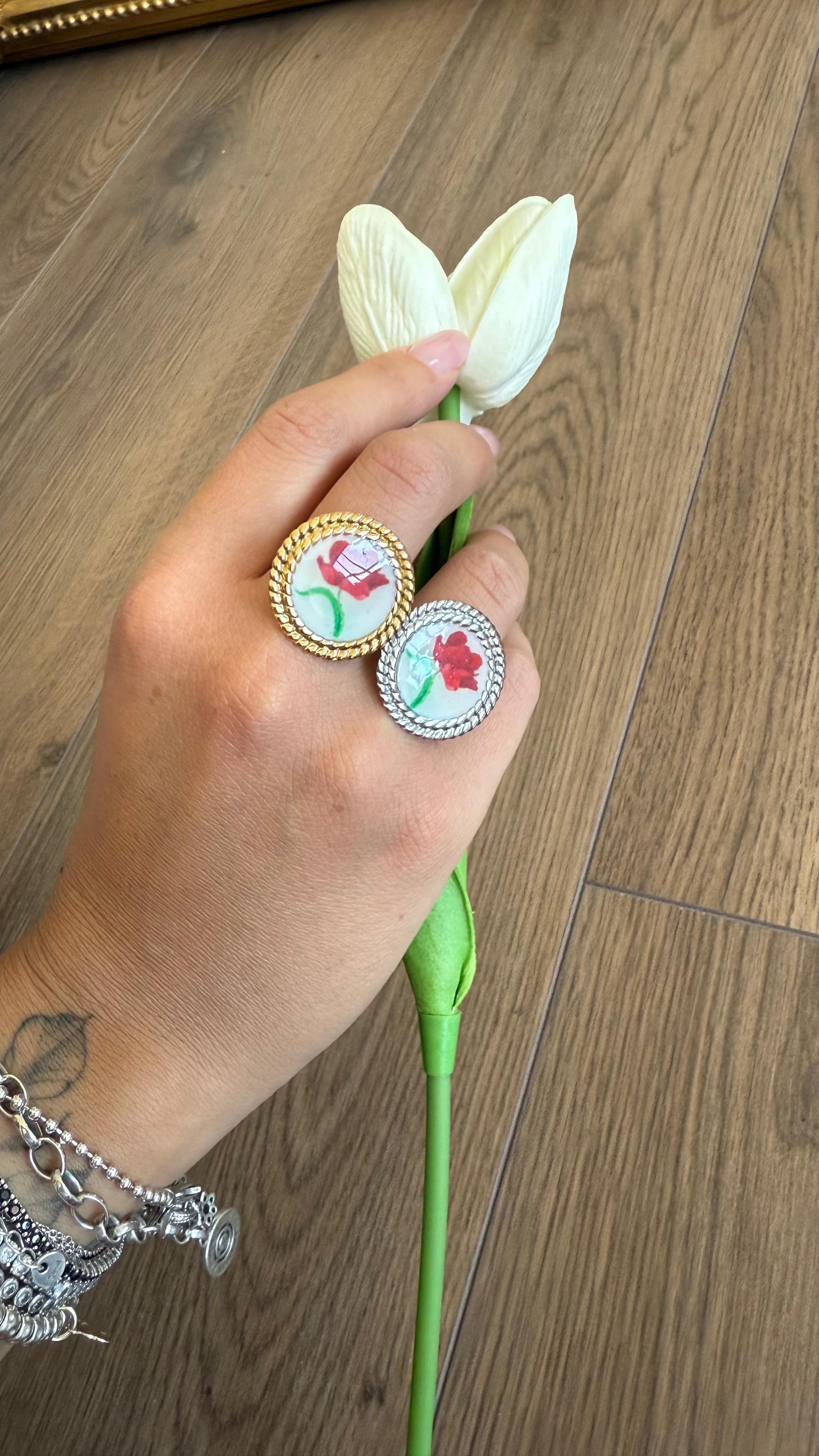 ANELLO DAMA DUE COLORI NEW