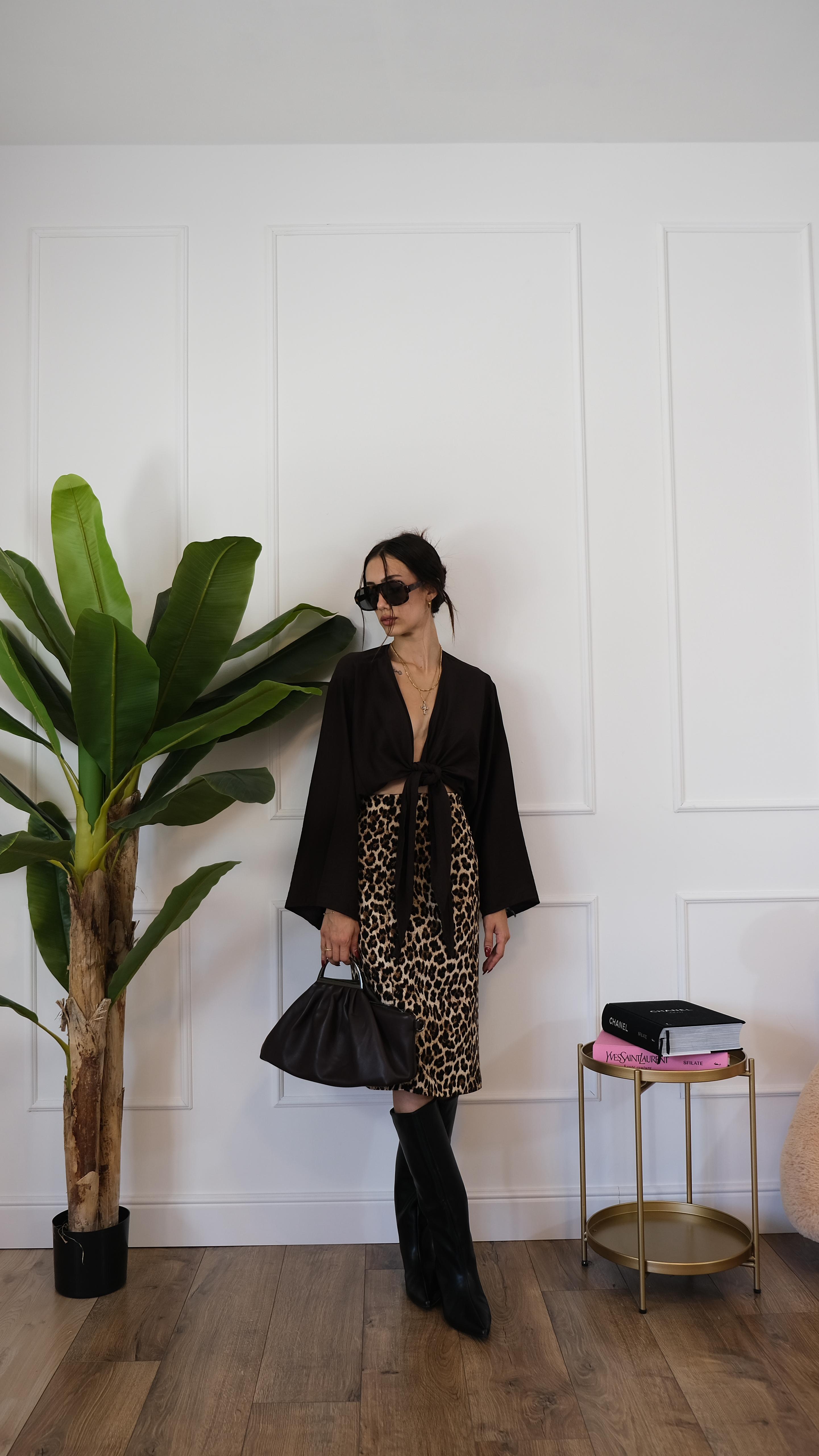 GONNA TUBINO LEOPARDATA 1671 NEW