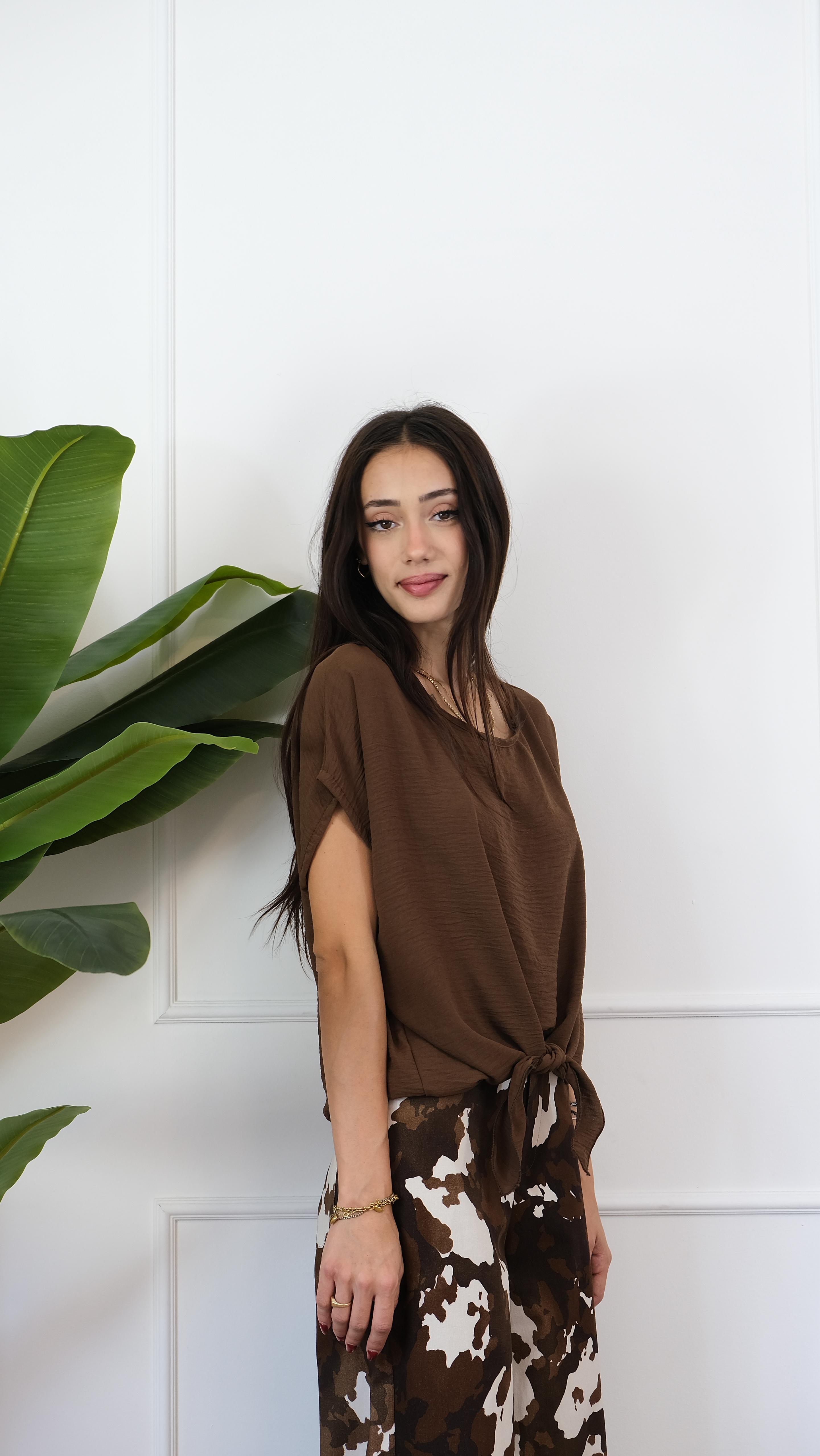 CAMICETTA CON NODO 9868 NEW
