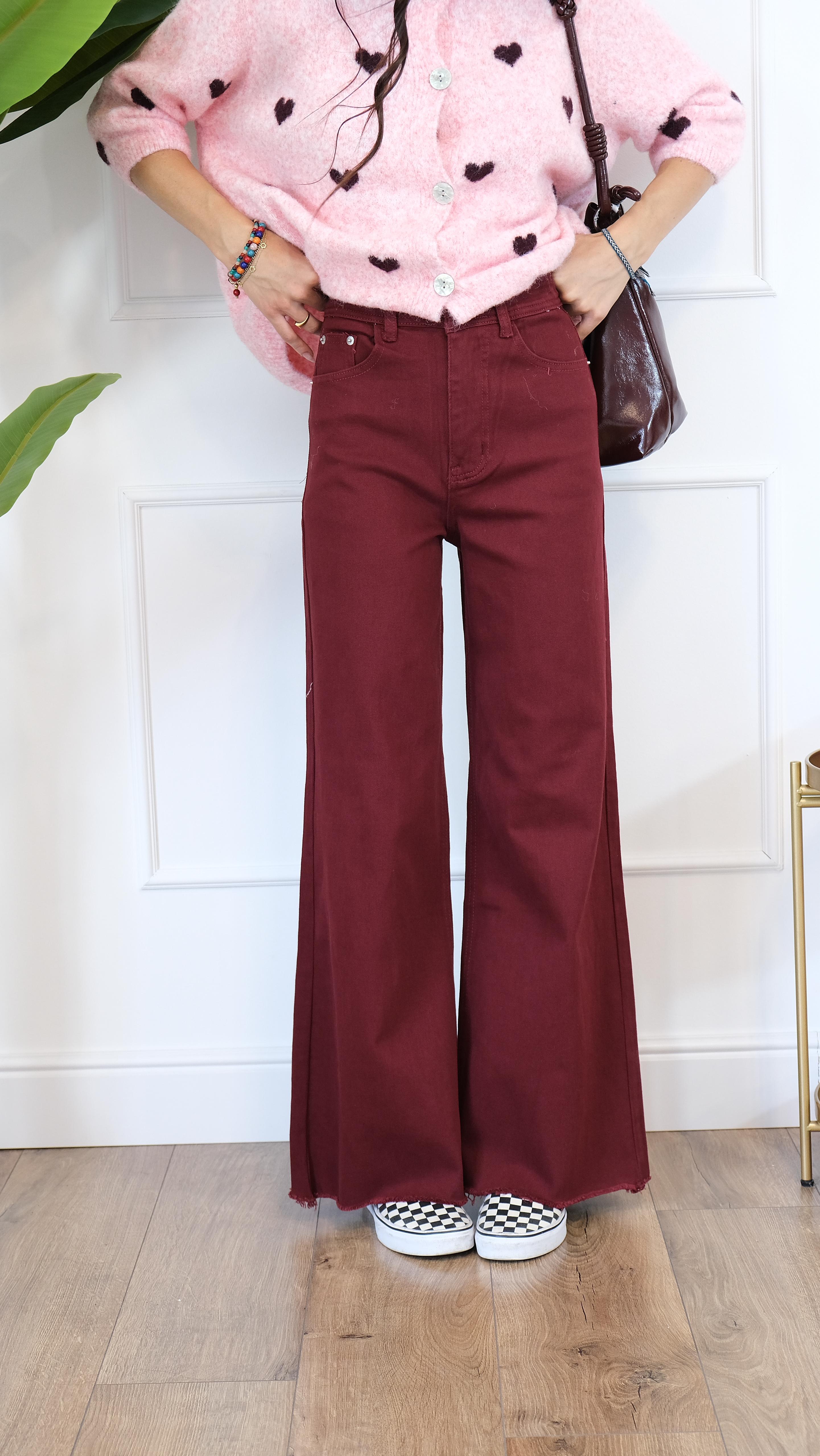 JEANS A PALAZZO ROSSO 22500016 NEW