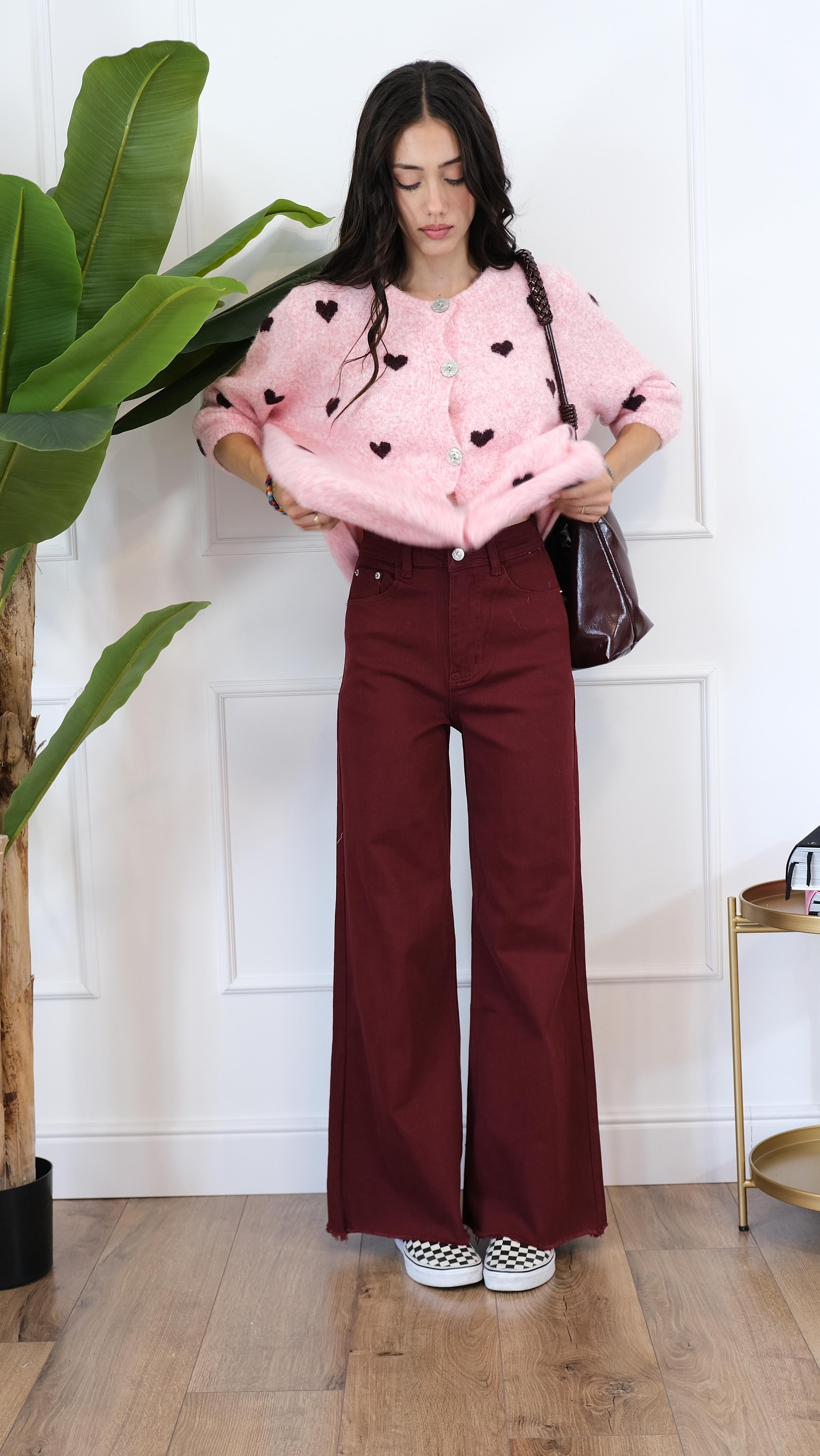 JEANS A PALAZZO ROSSO 22500016 NEW