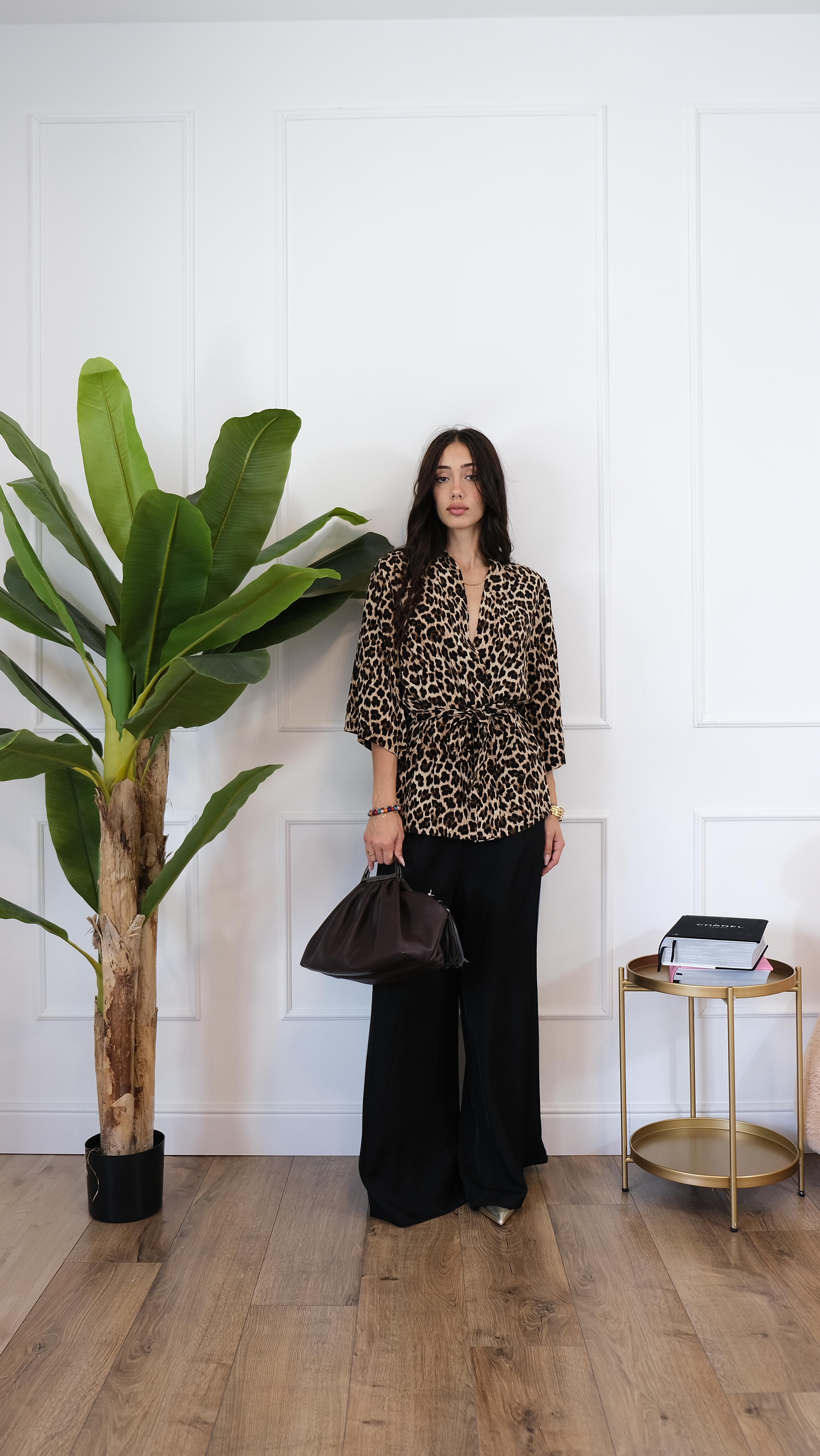 KIMONO LEOPARDATO 210591 NEW