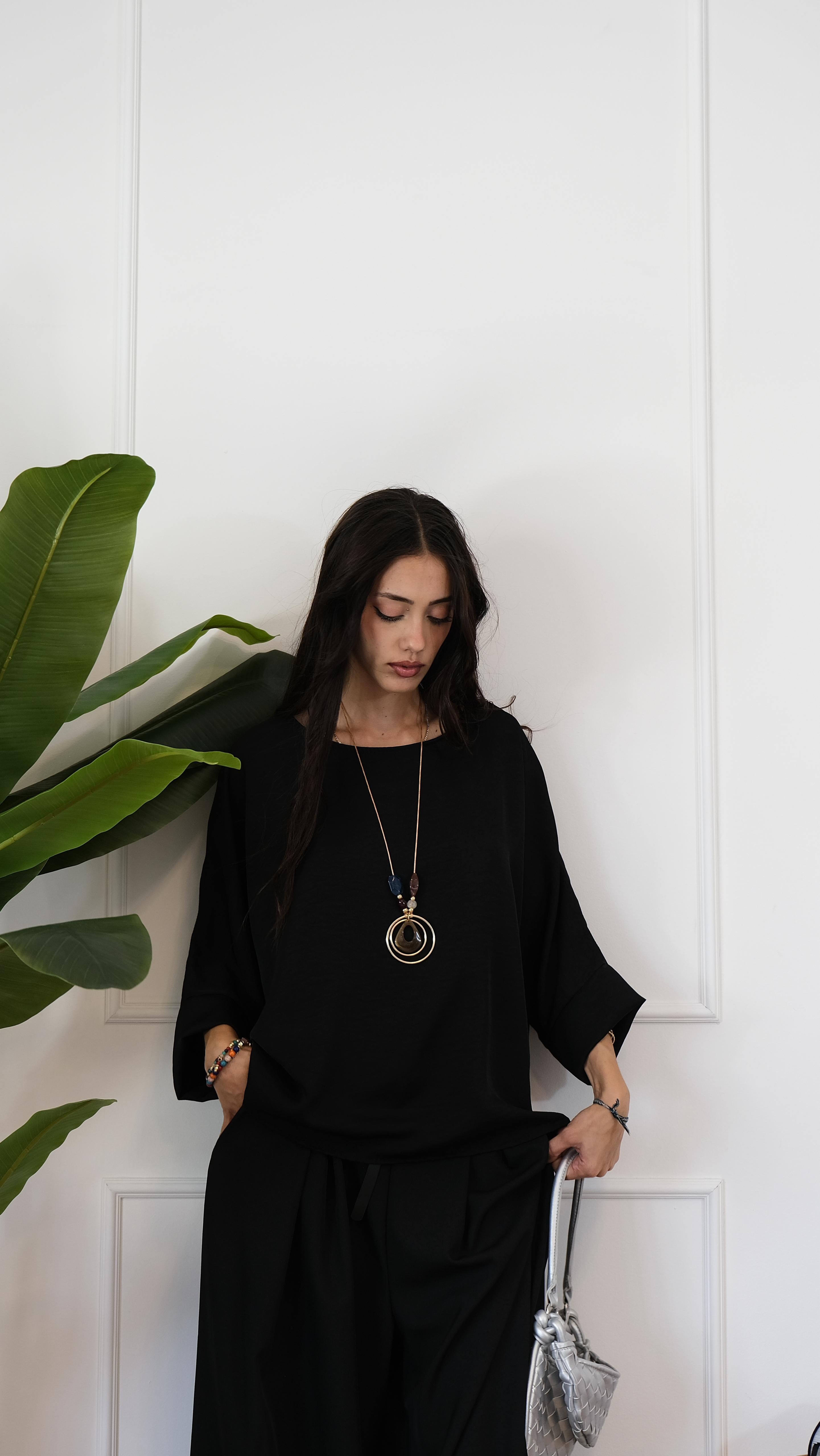 BLUSA CON COLLANA 075 NEW