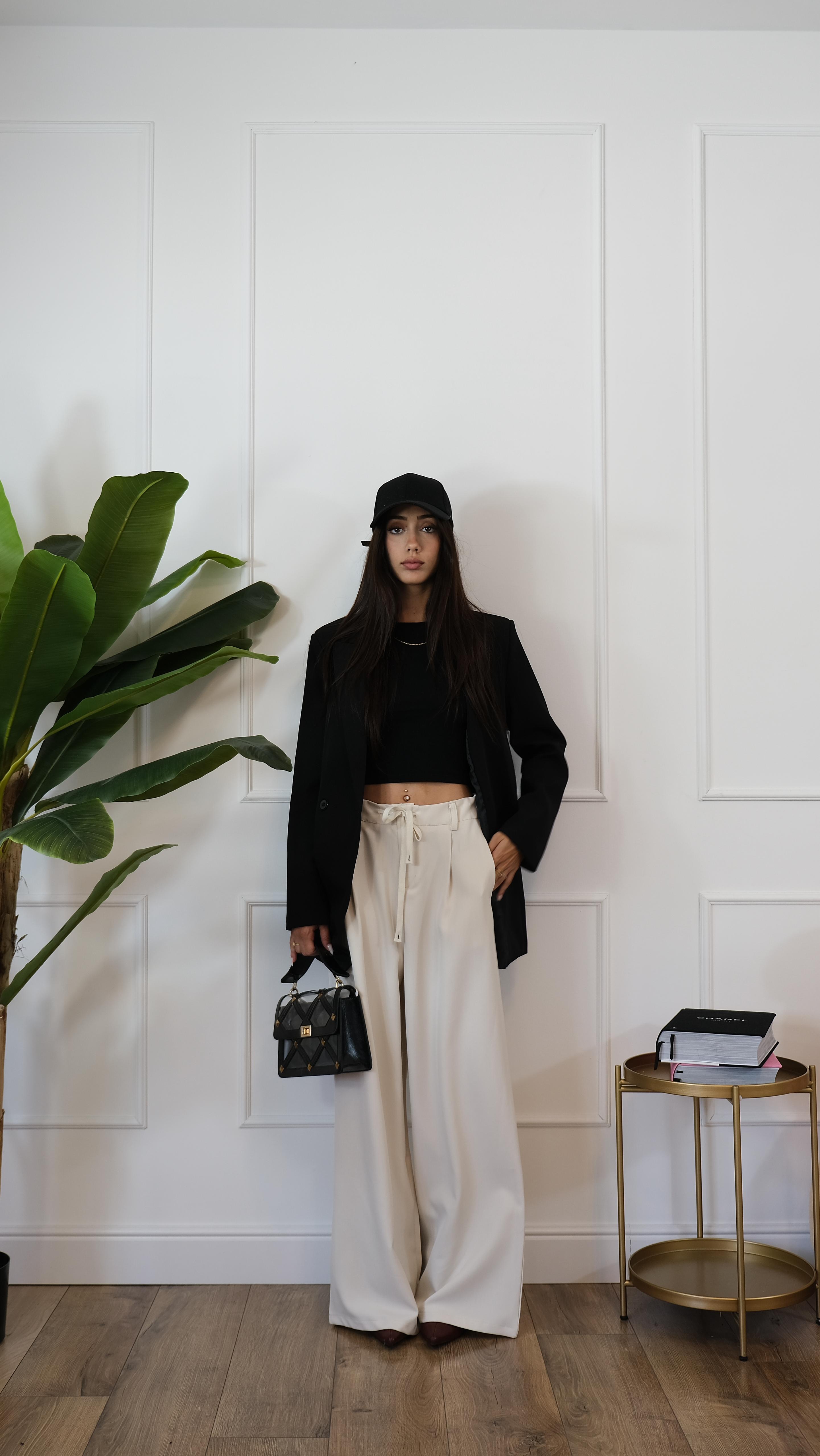 PANTALONE A PALAZZO PANNA 3113 NEW