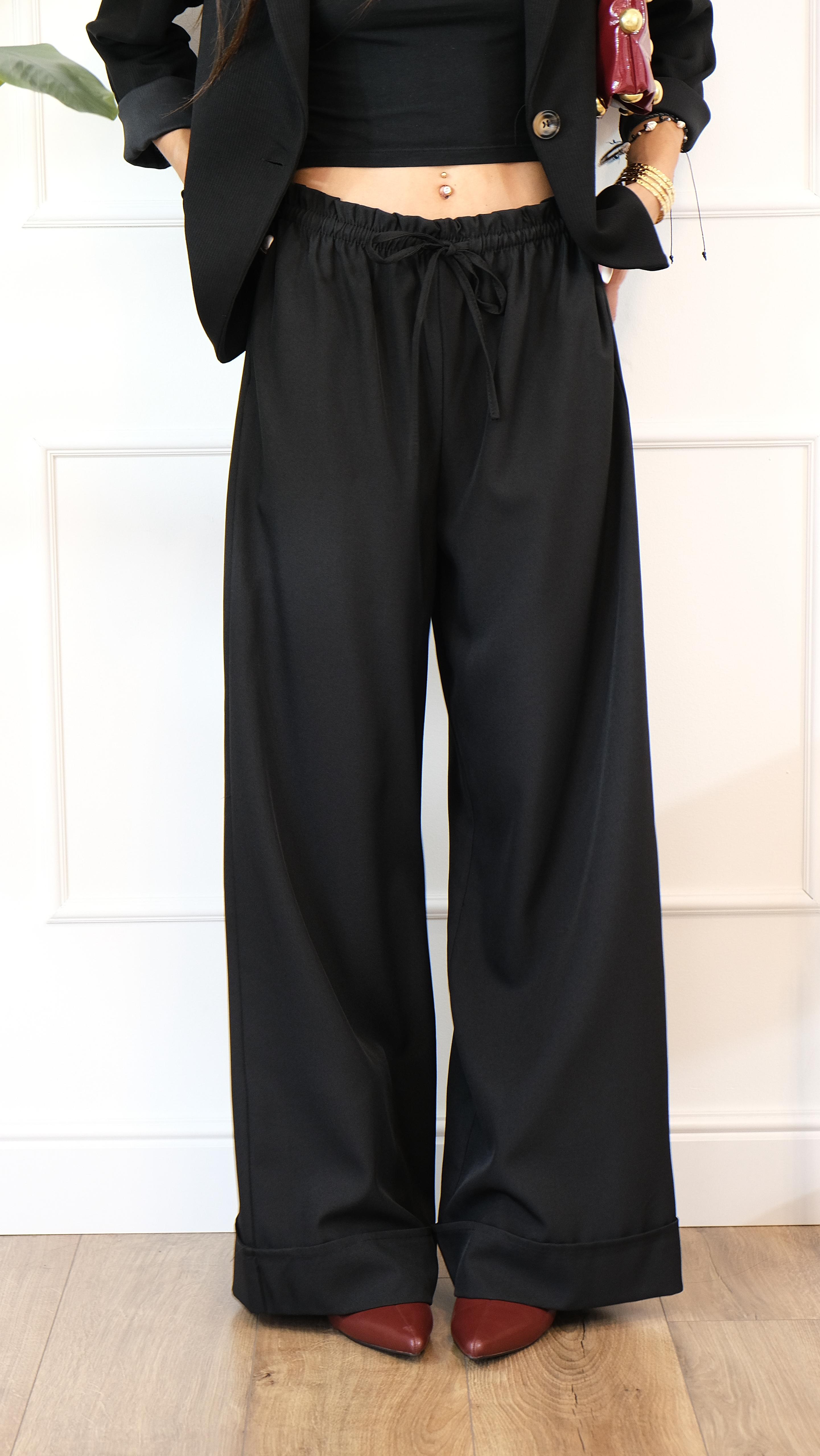 PANTALONE NERO 55118 NEW