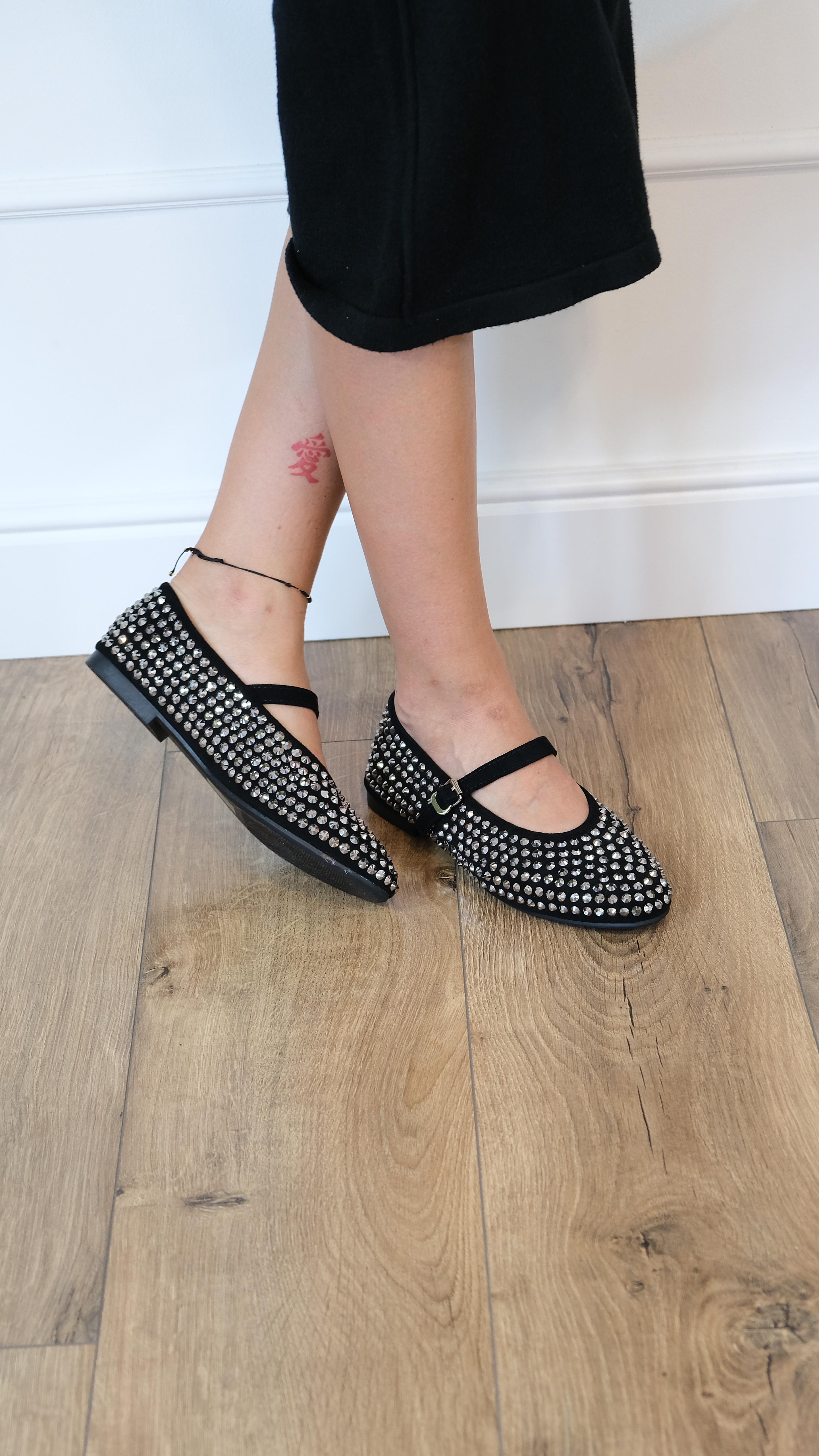 BALLERINE BORCHIE LACCETTO J102 NEW