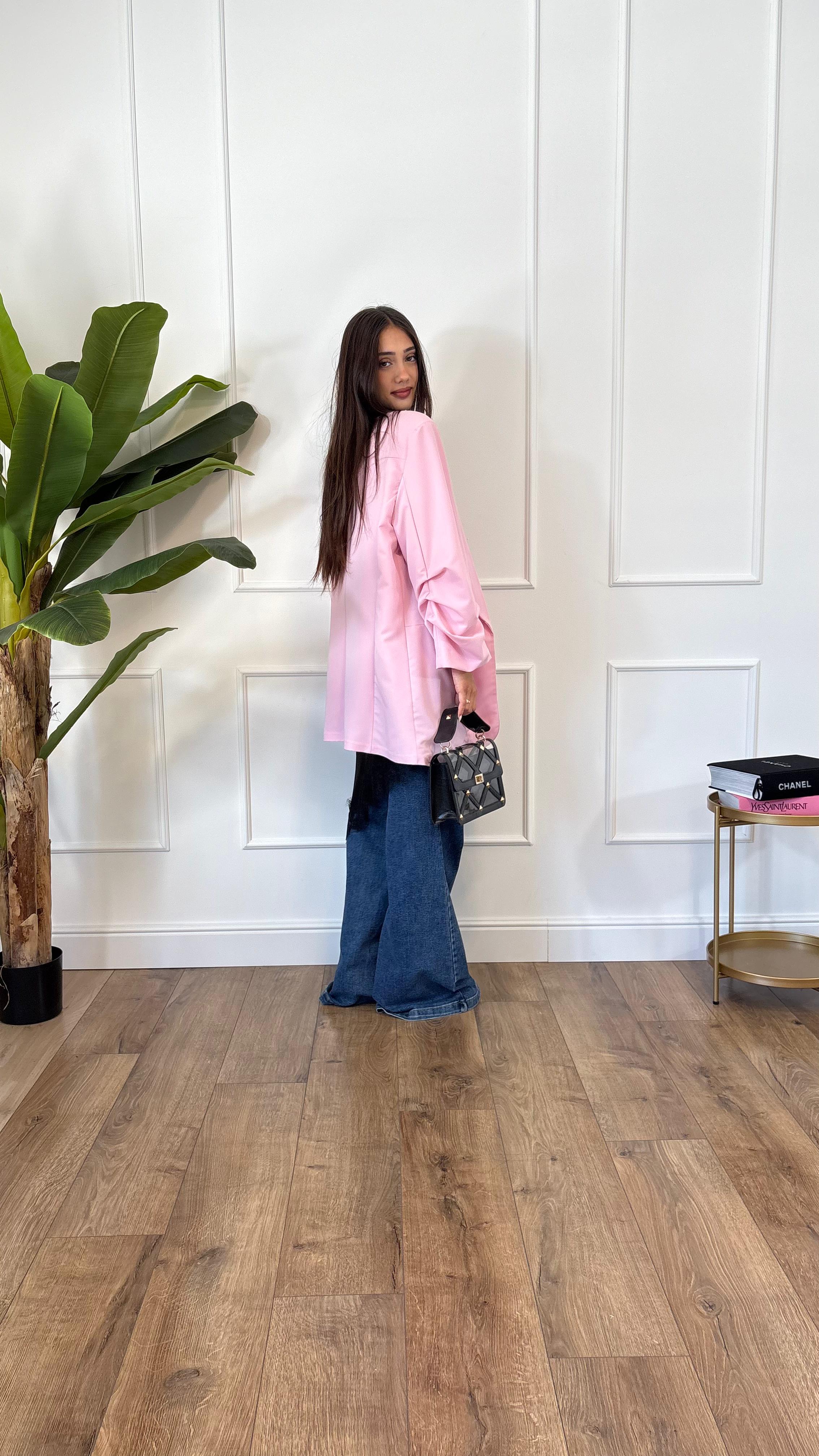 BLAZER OVER ROSA 30717 NEW