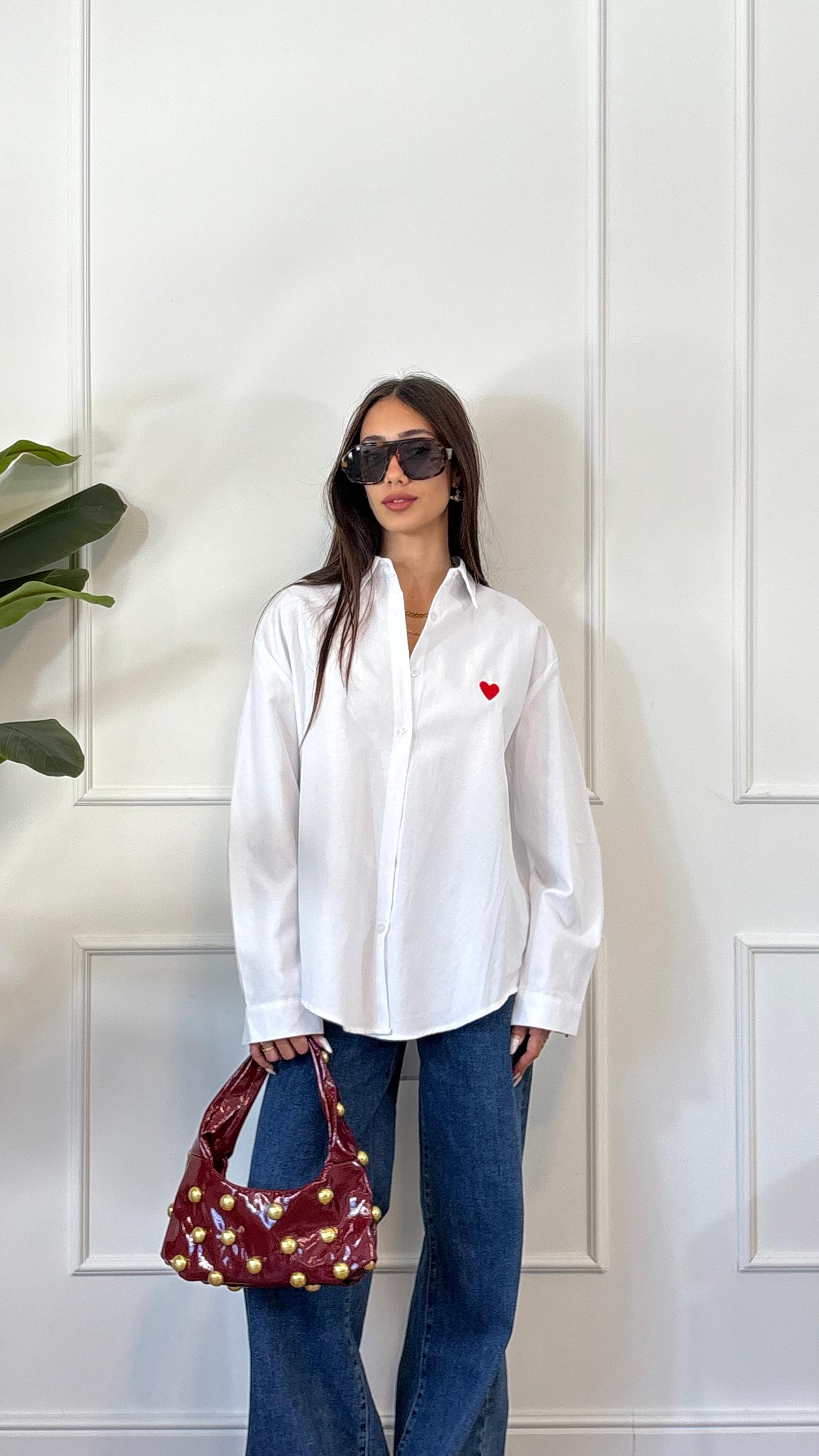 CAMICIA BIANCA CUORE NEW