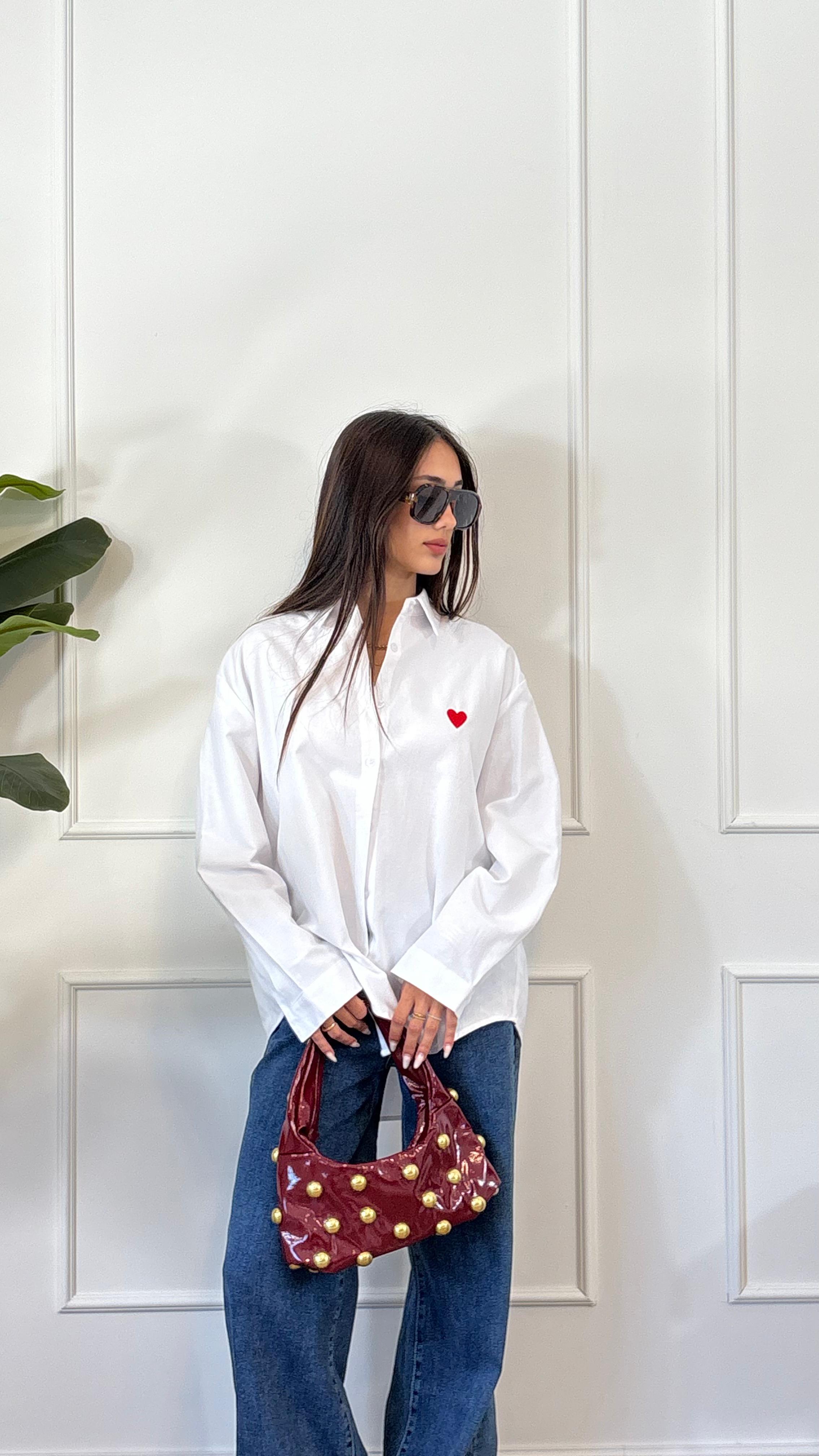 CAMICIA BIANCA CUORE NEW