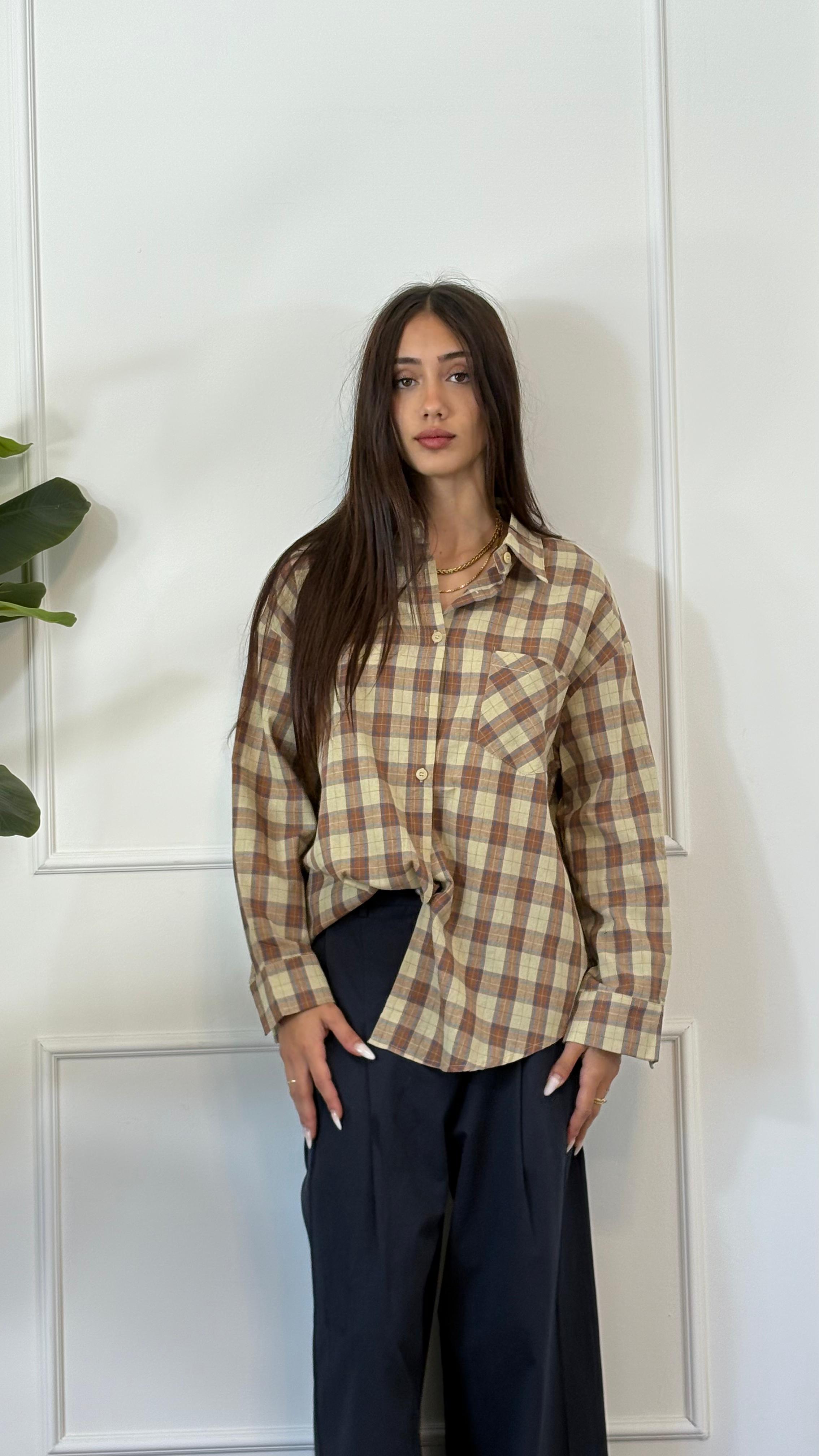 CAMICIA A QUADRI 17156 NEW