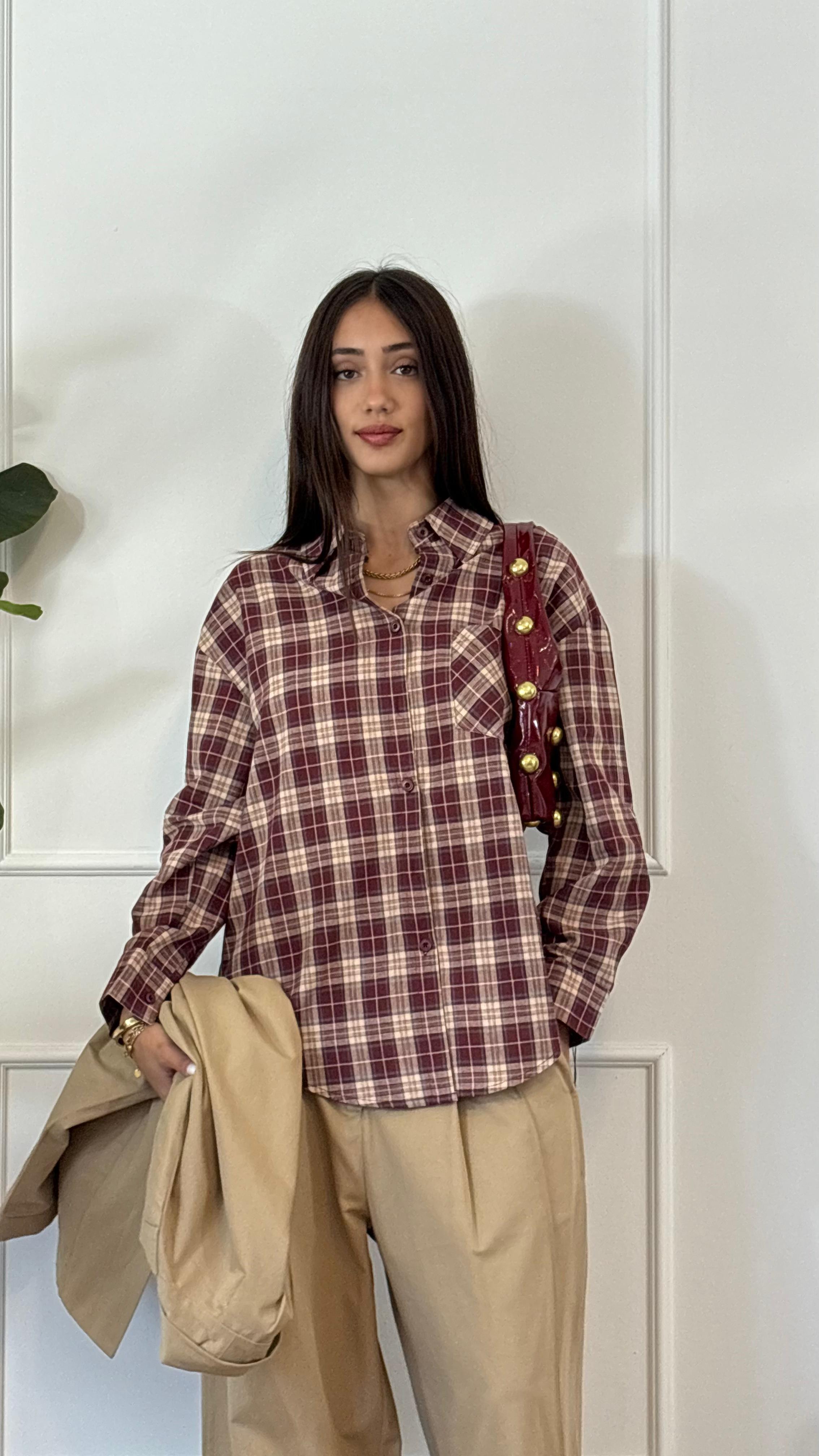CAMICIA A QUADRI 17156 NEW