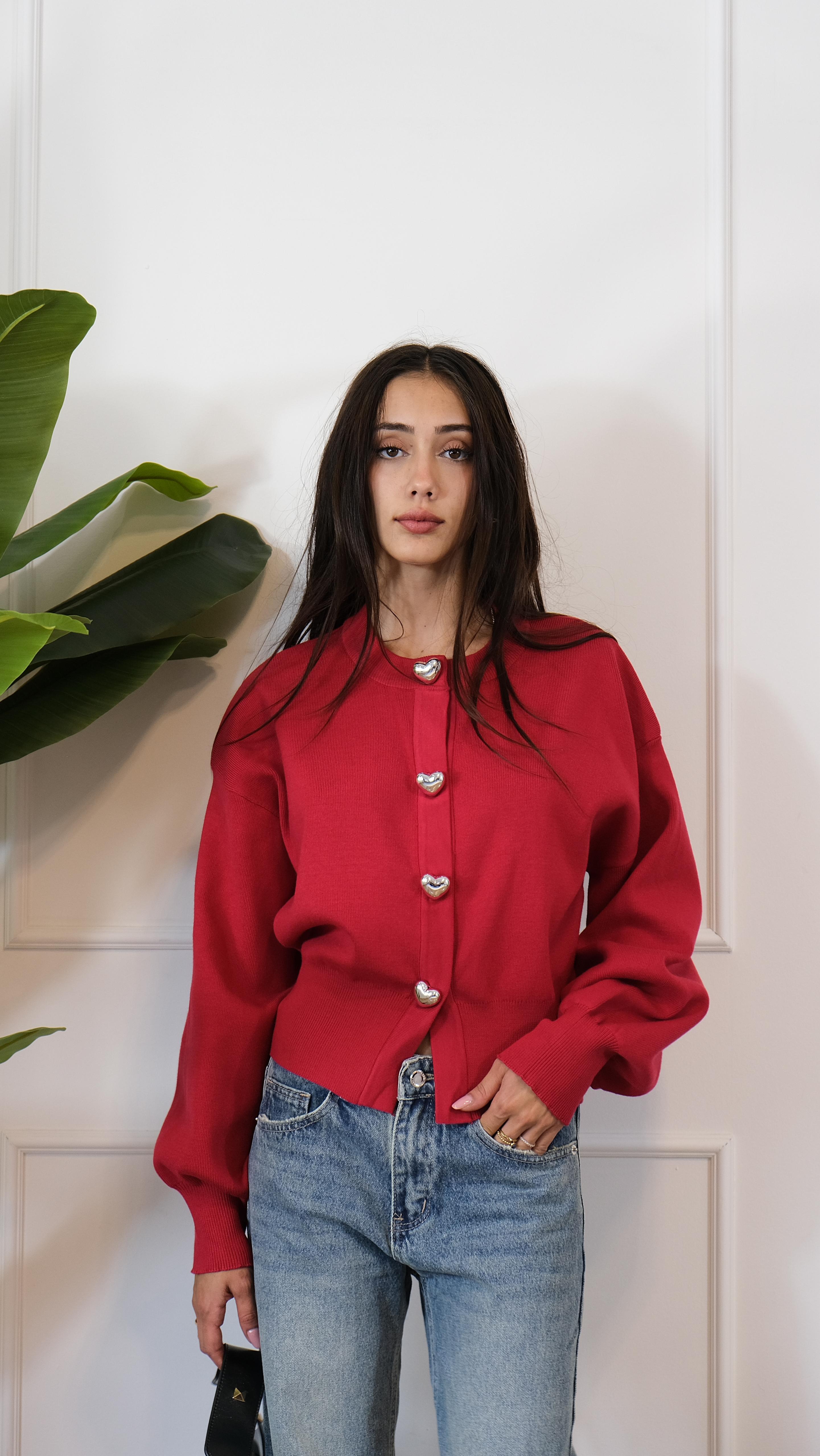 CARDIGAN CUORE 20729 NEW