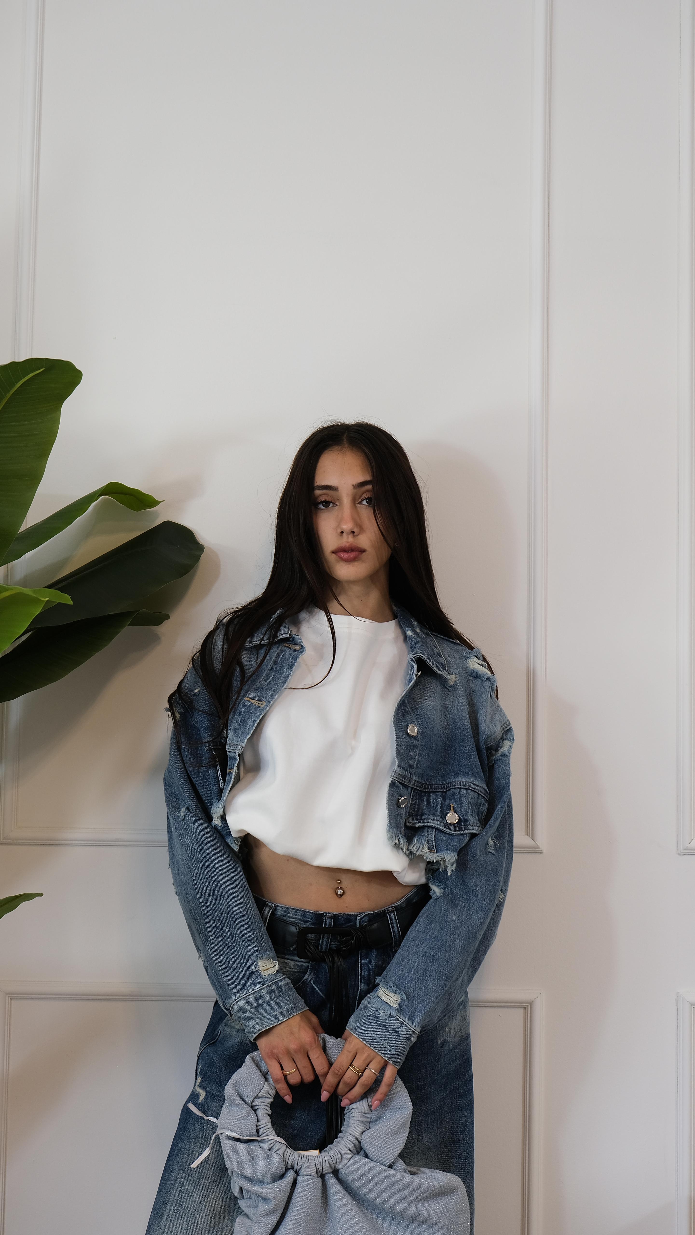 GIACCA CORTA DI JEANS 218 NEW