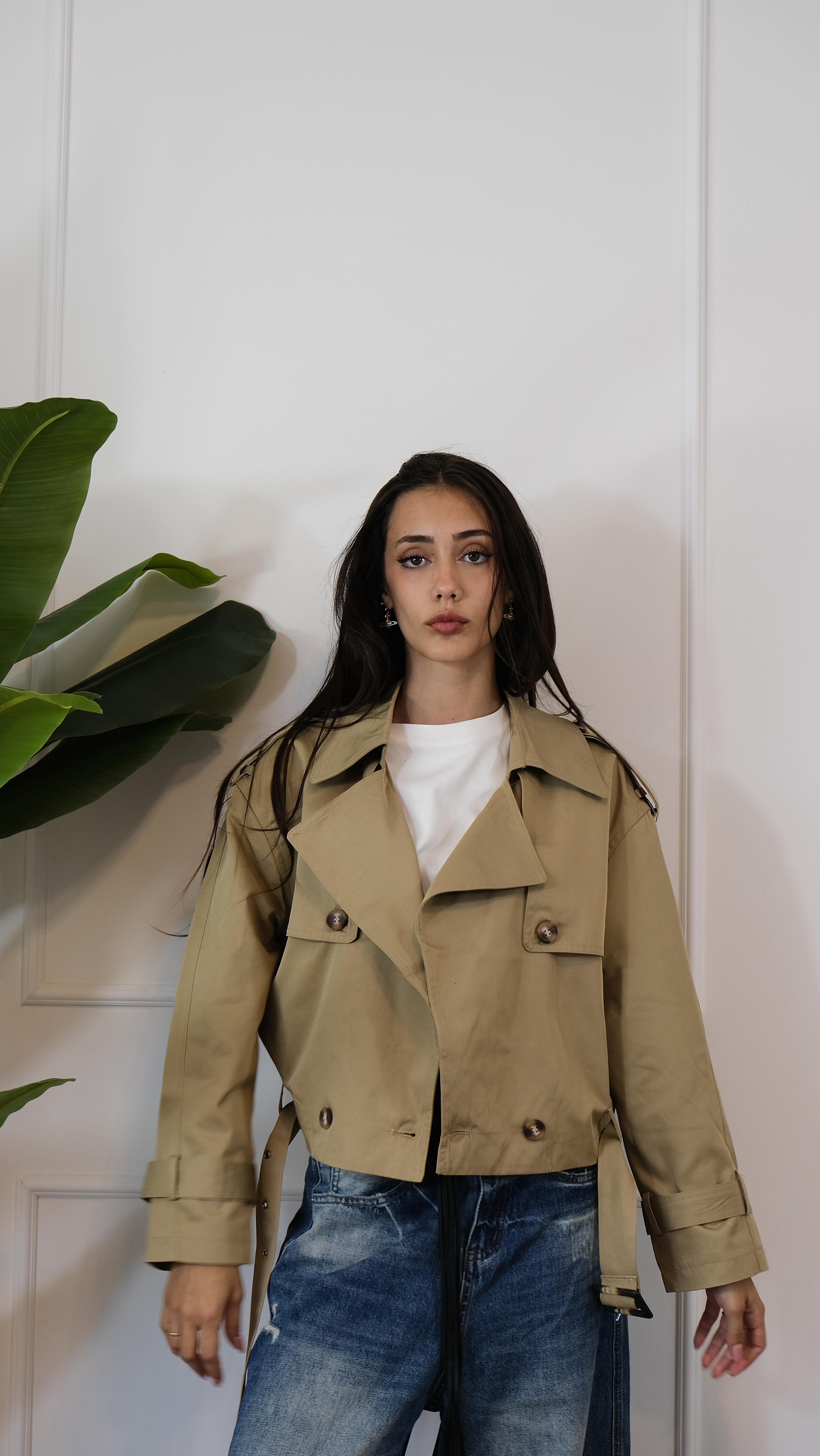 TRENCH CORTO 9389 NEW