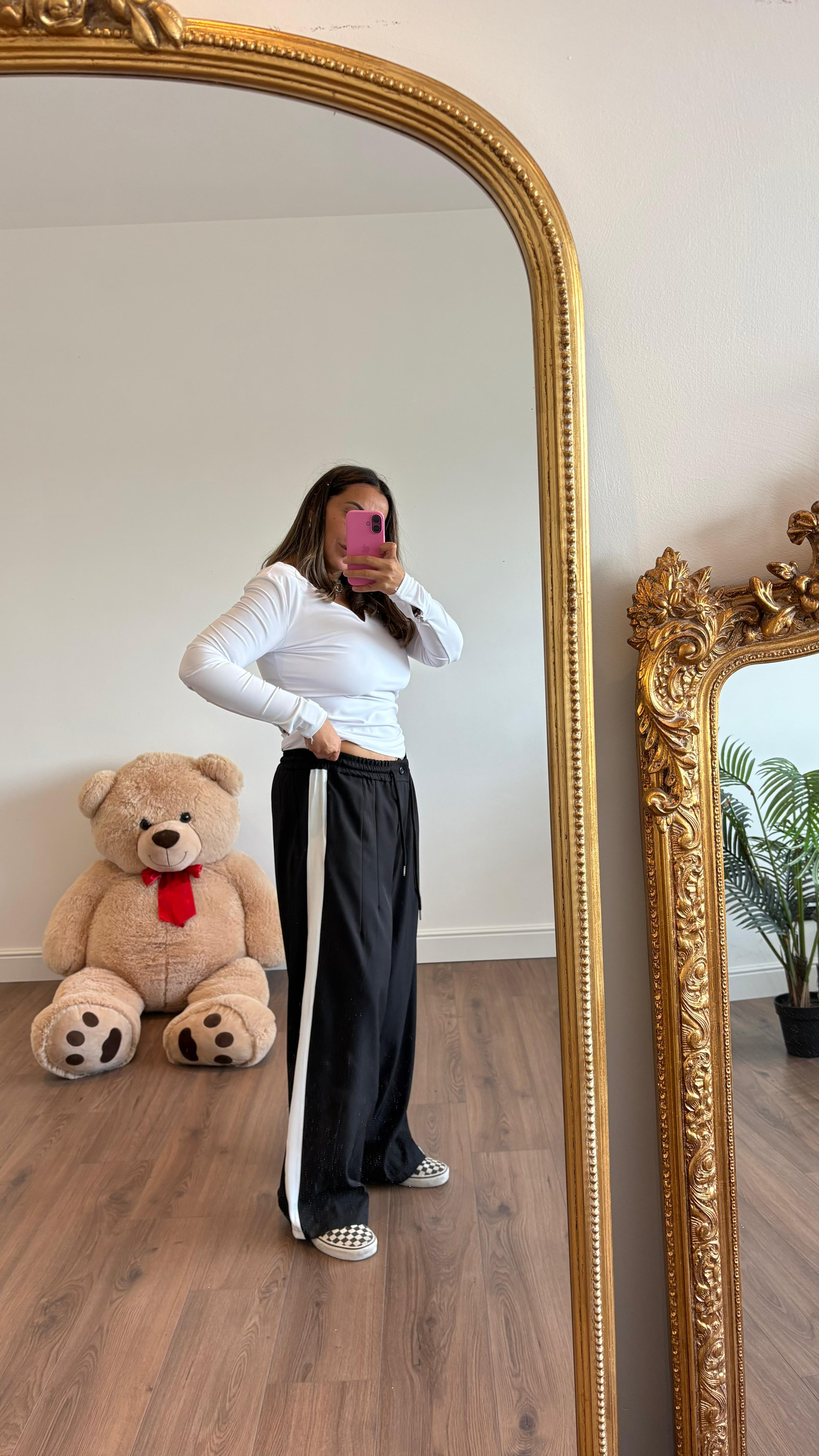 PANTALONE BANDA BIANCA NEW