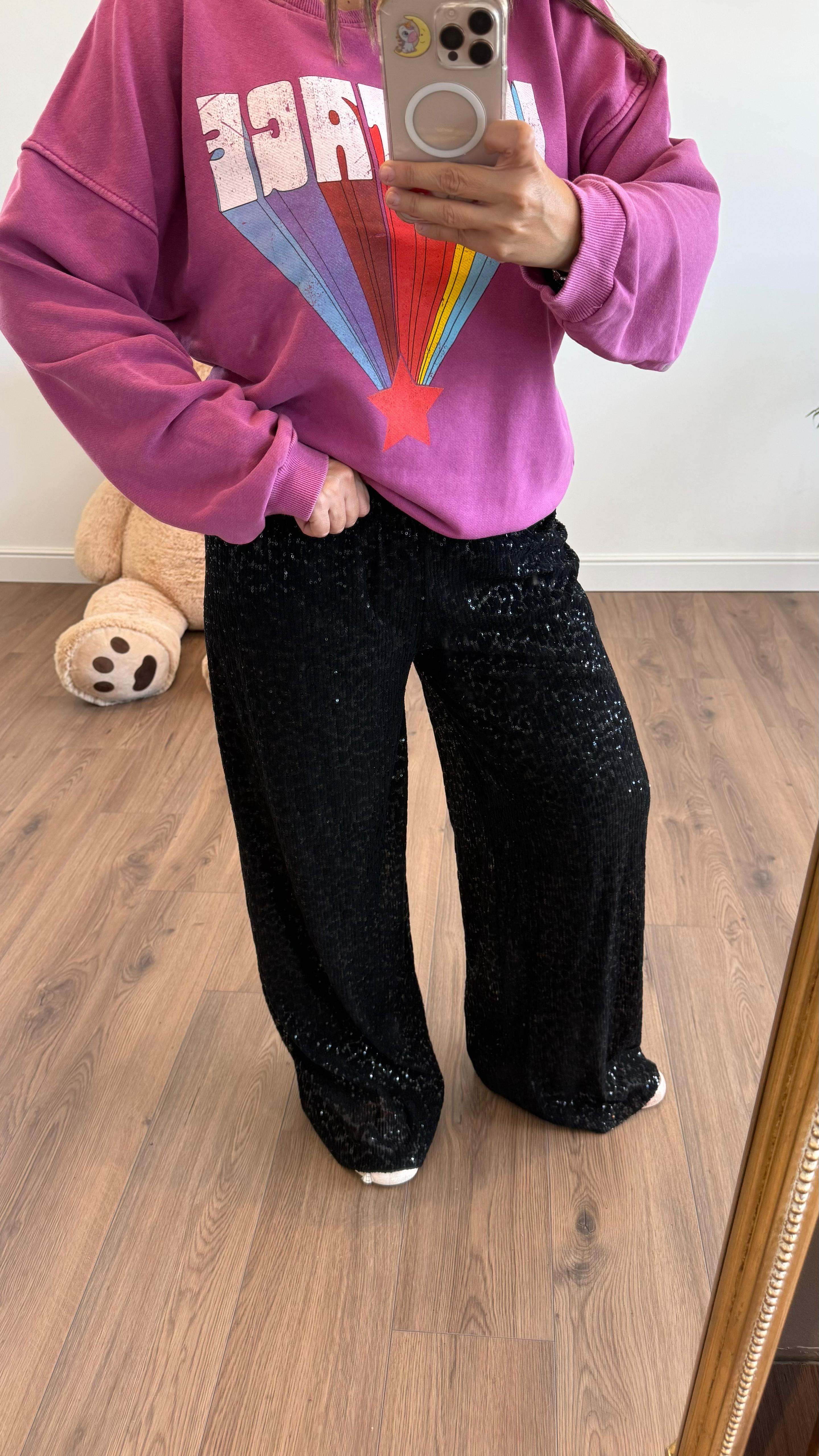 PANTALONE PAILLETTES 7898 NEW