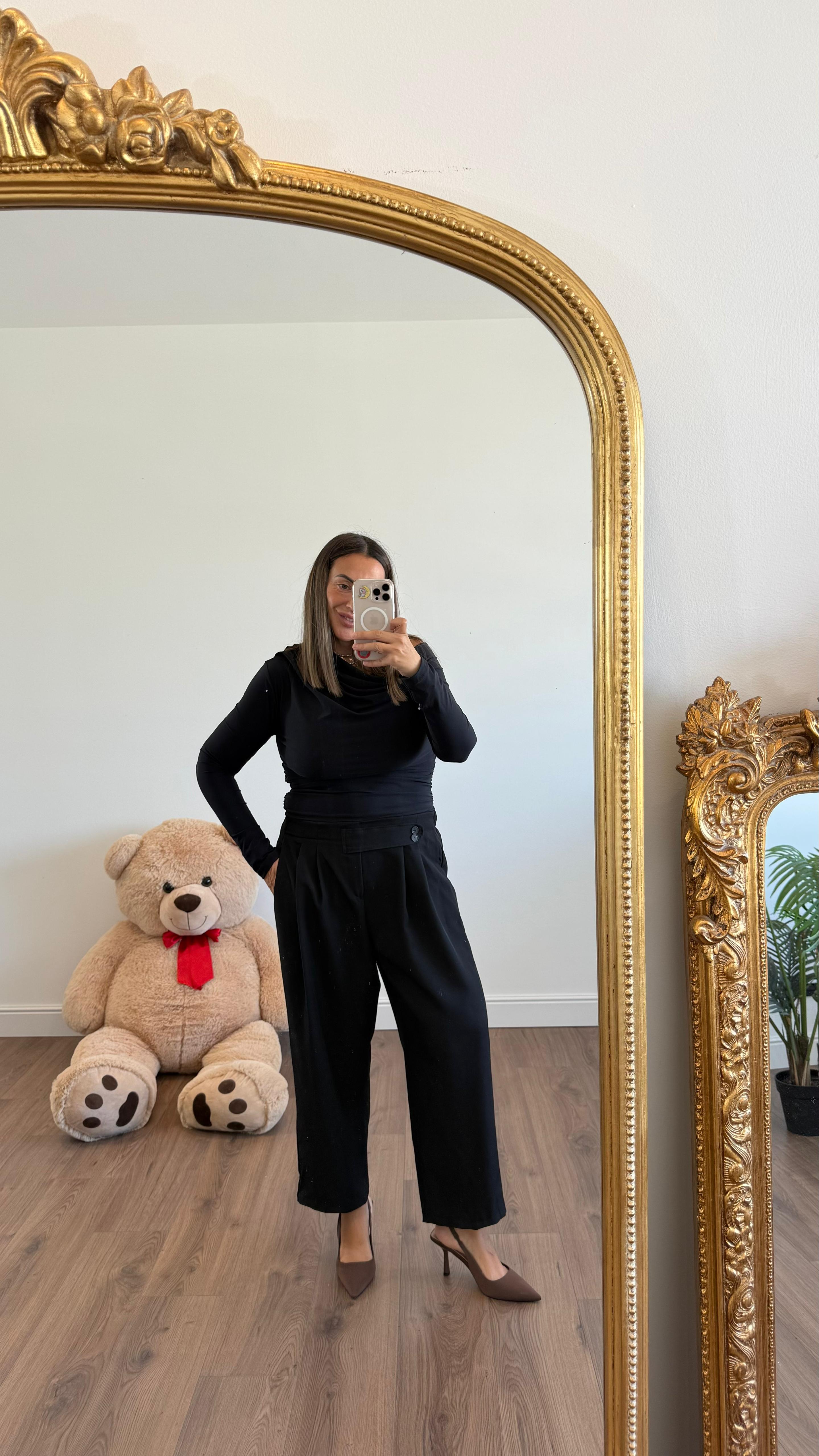 PANTALONE CON BOTTONI 12671 NEW