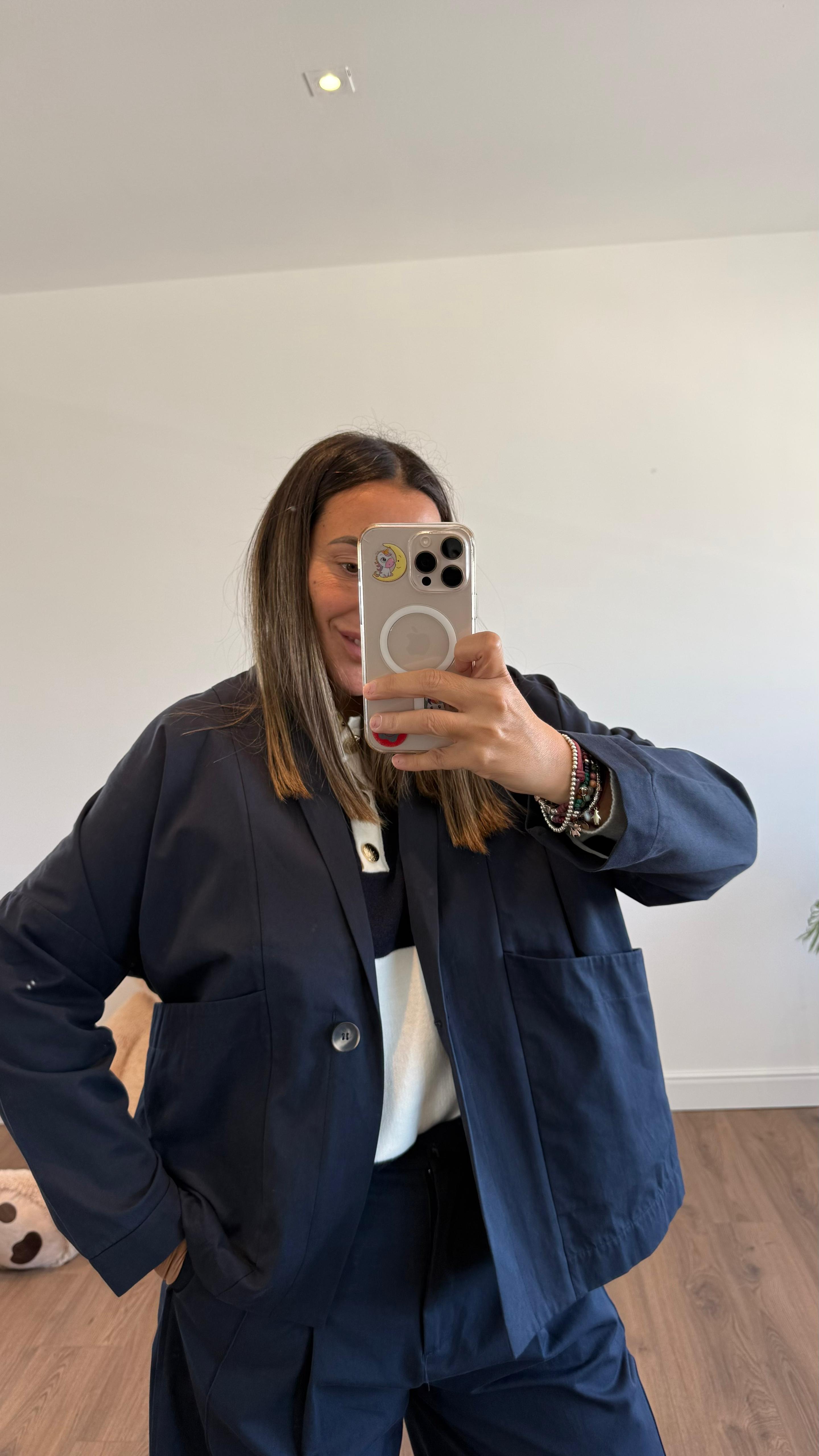 BLAZER OVER BLU 3417 NEW