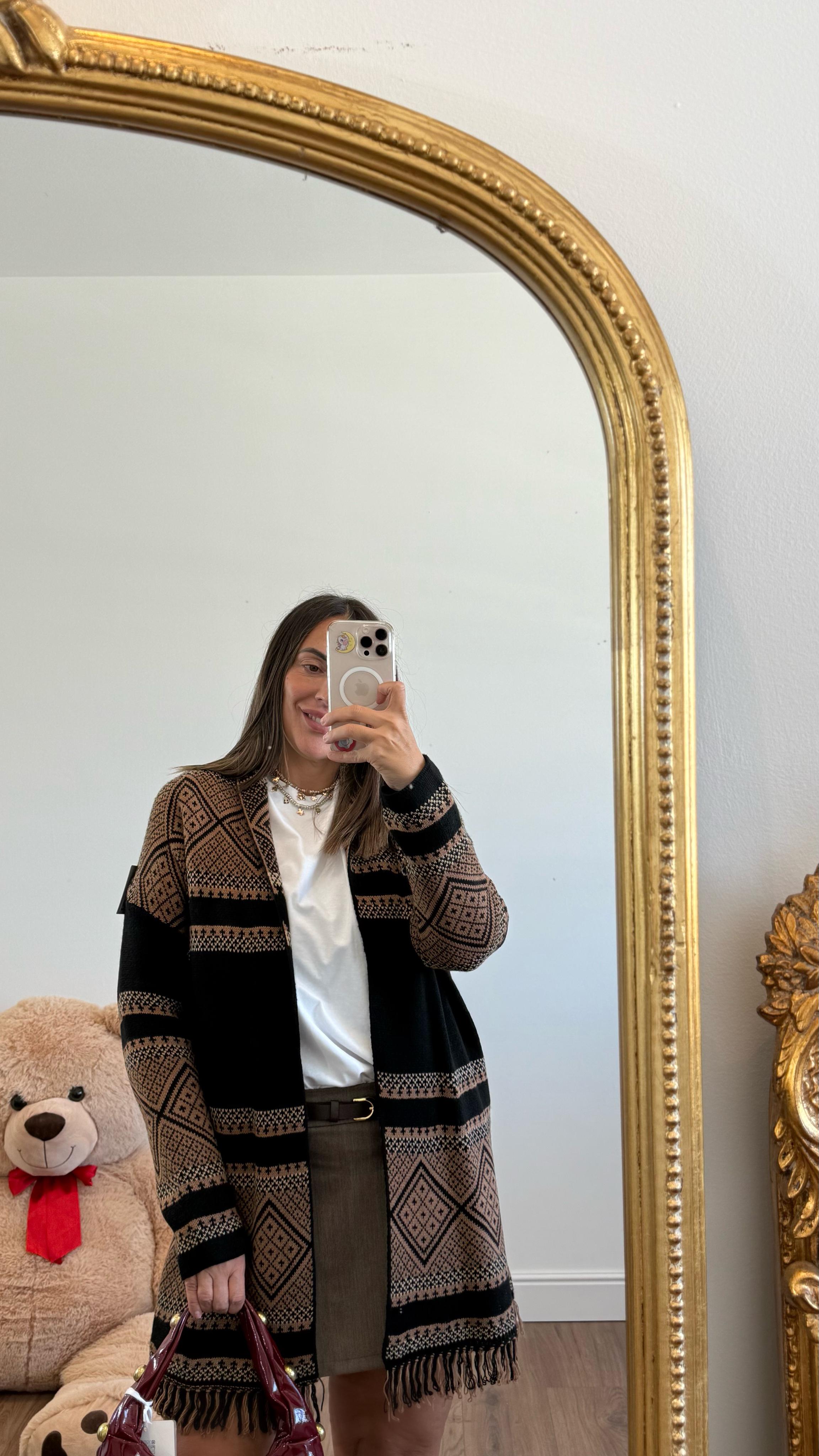 CARDIGAN SFRANGIATO 86800 NEW