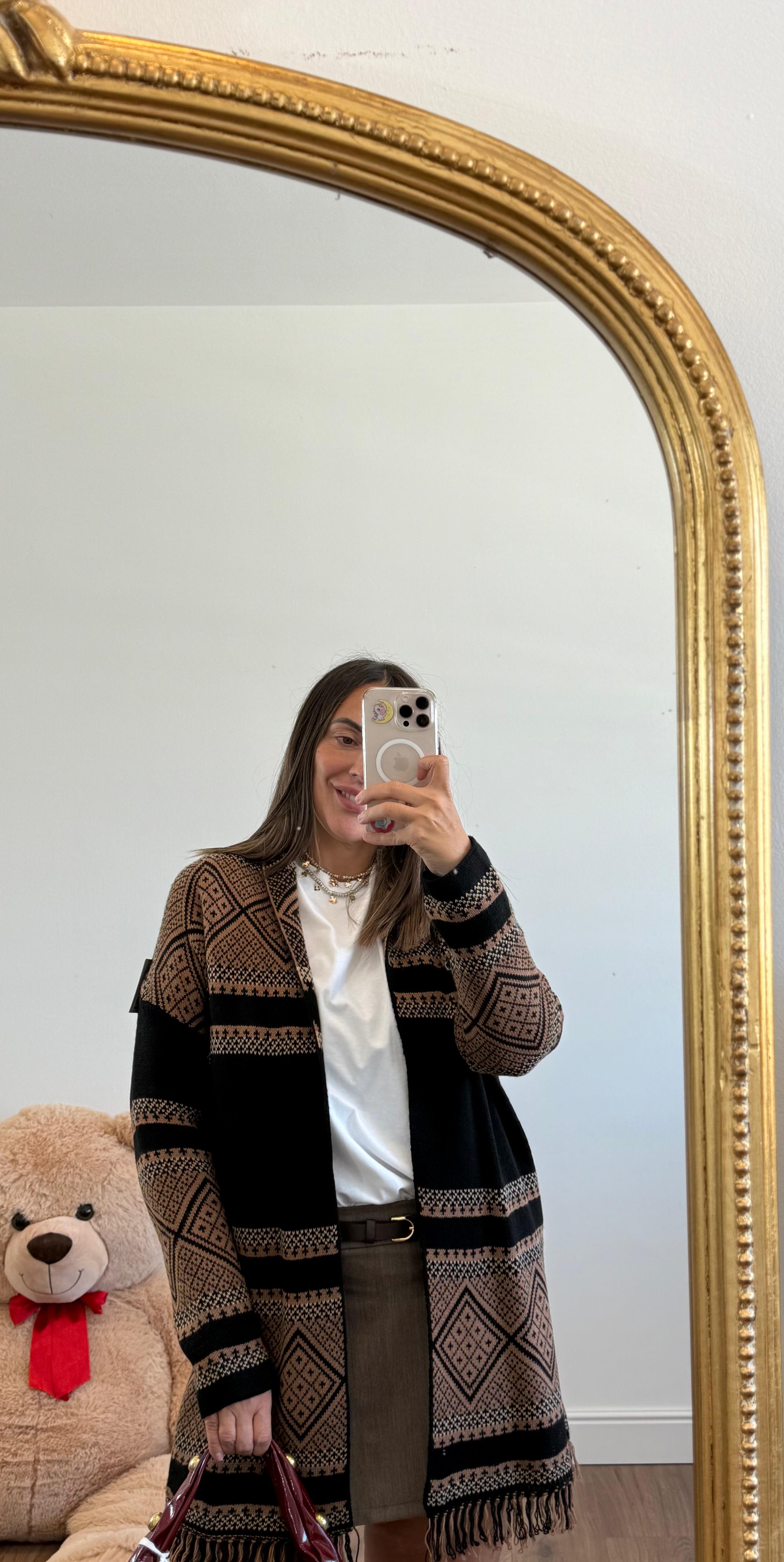 CARDIGAN SFRANGIATO 86800 NEW