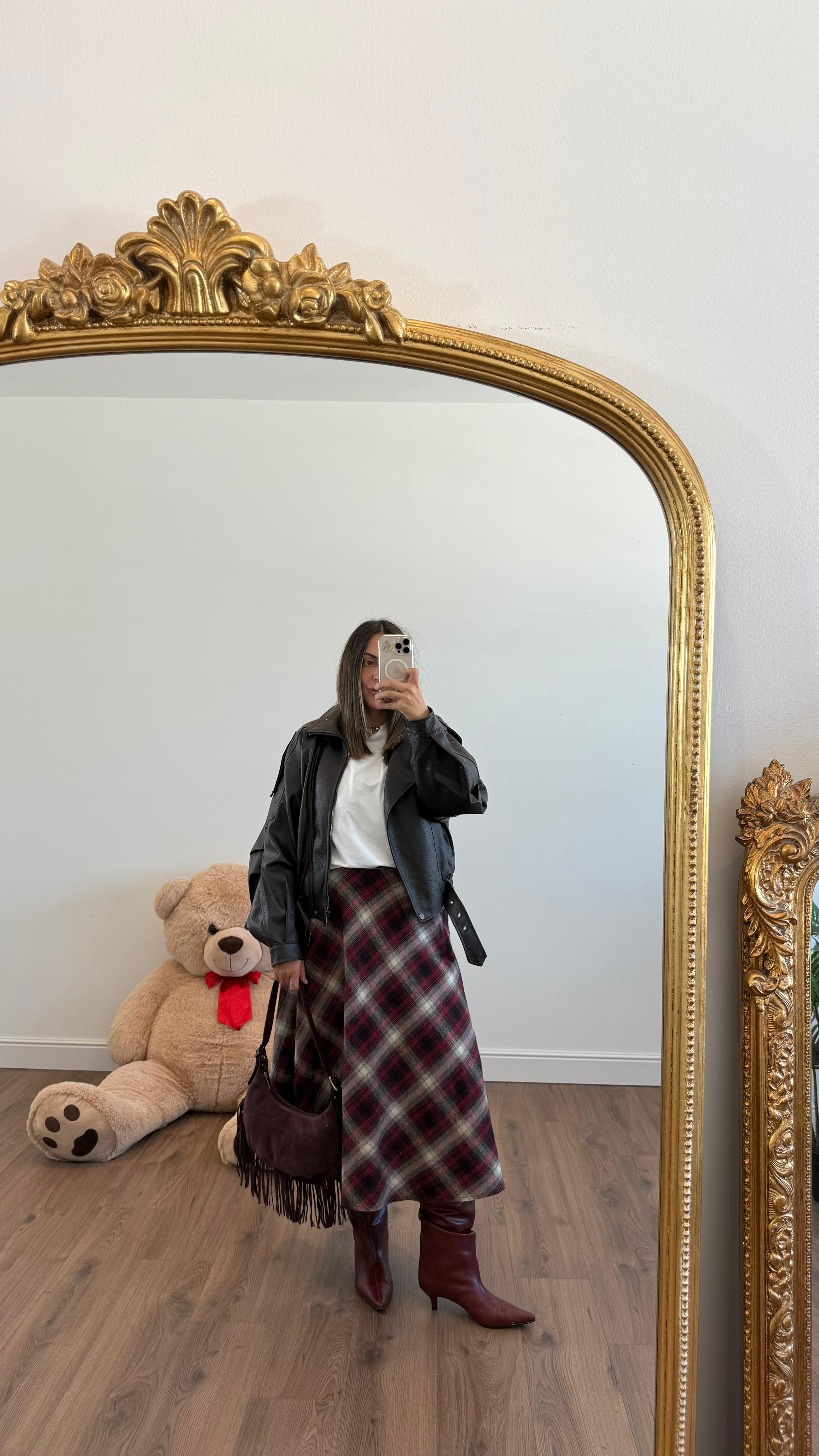 GONNA LUNGA SCOZZESE 1493 NEW