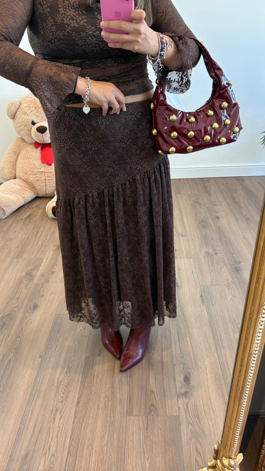 GONNA PIZZO MARRONE 38657 NEW