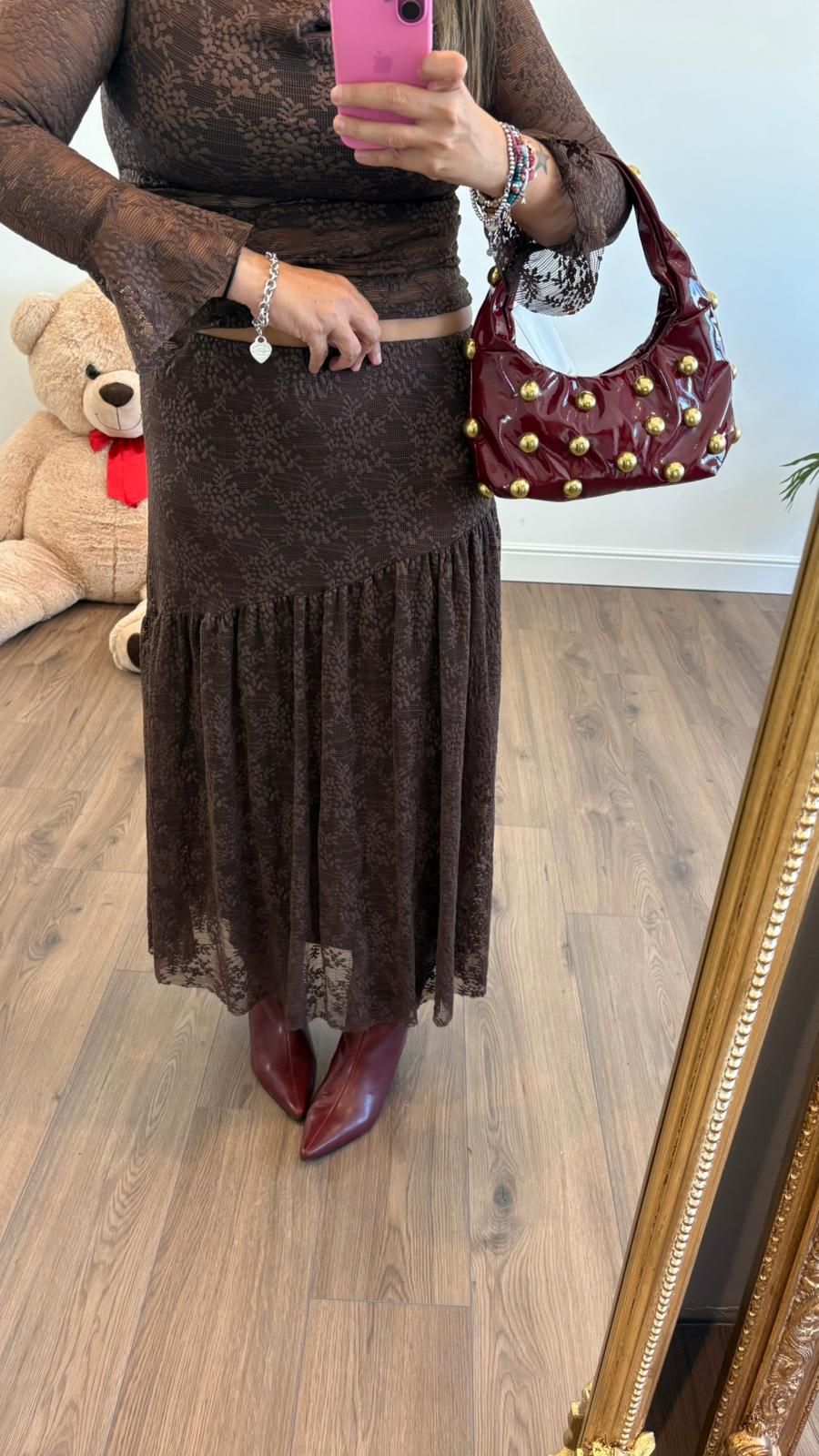 GONNA PIZZO MARRONE 38657 NEW