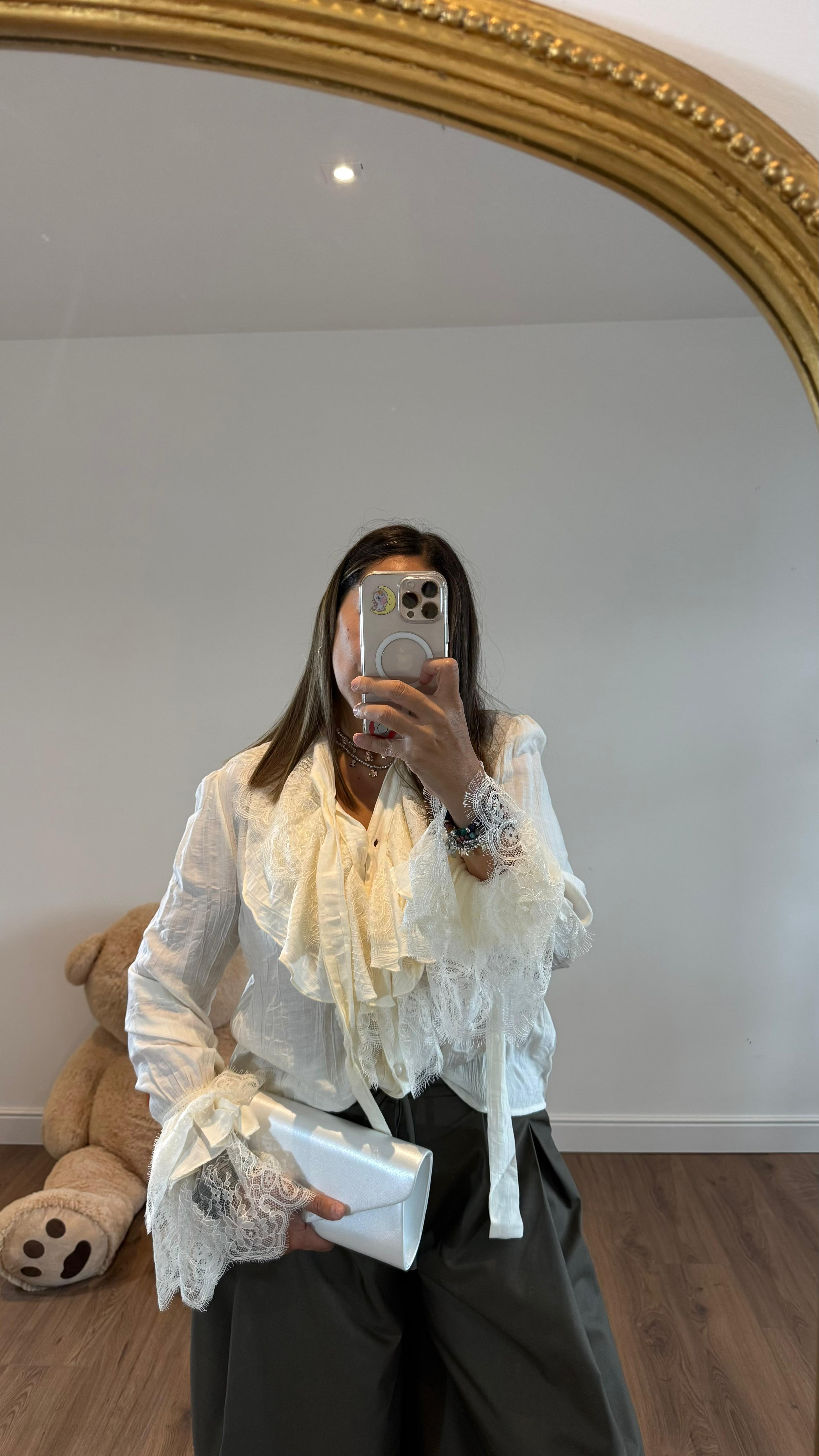CAMICIA CREMA 13350 NEW