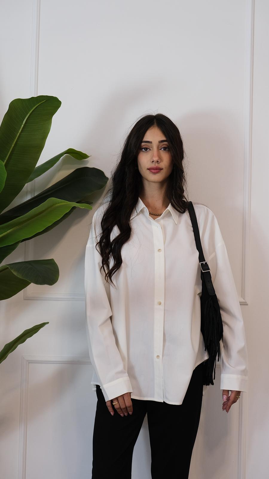 CAMICIA PLISSETTATA 26383283 NEW