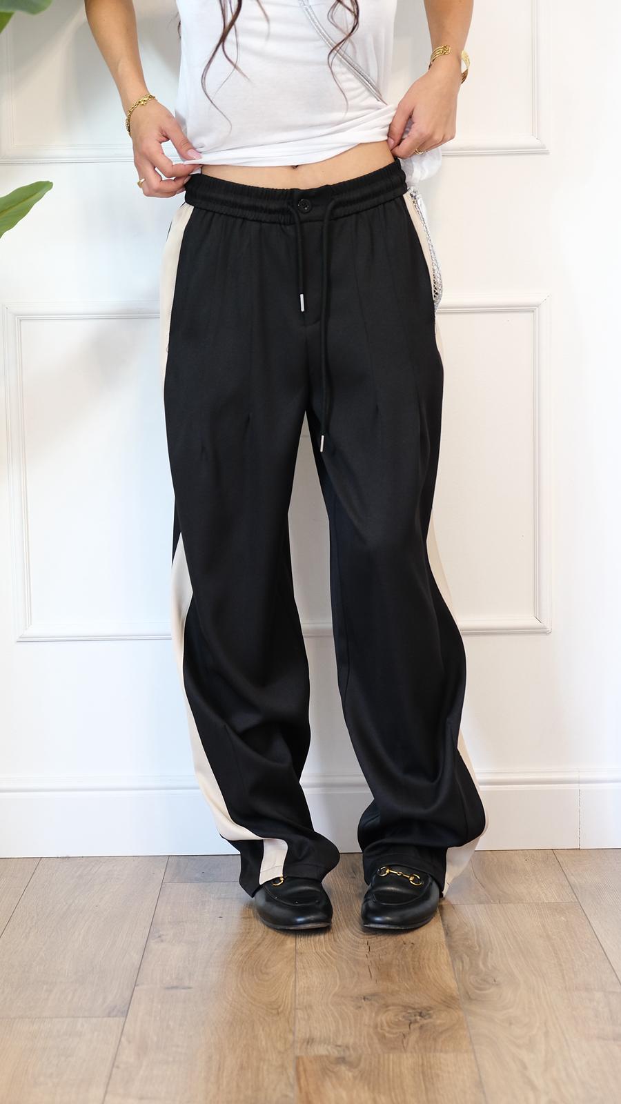 PANTALONE BANDA BEIGE51039 NEW