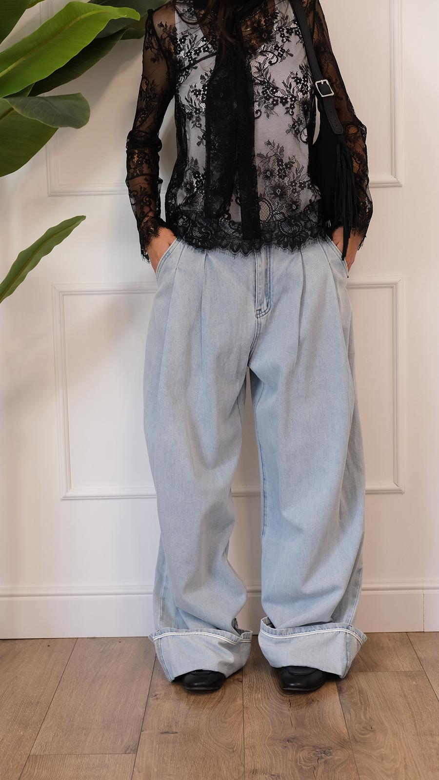 JEANS A PALAZZO F028 NEW