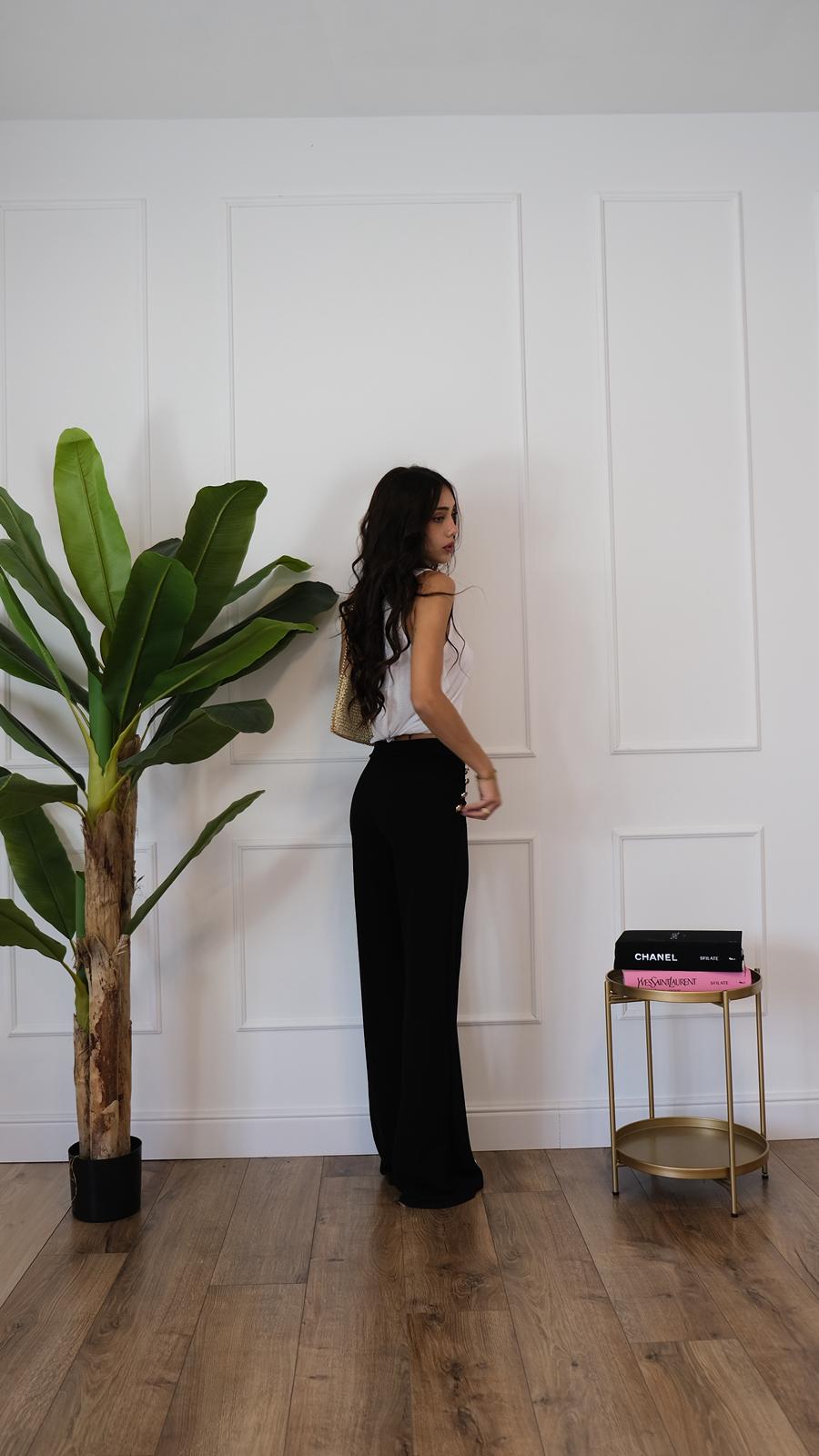 PANTALONE BOTTONI DORATI NEW