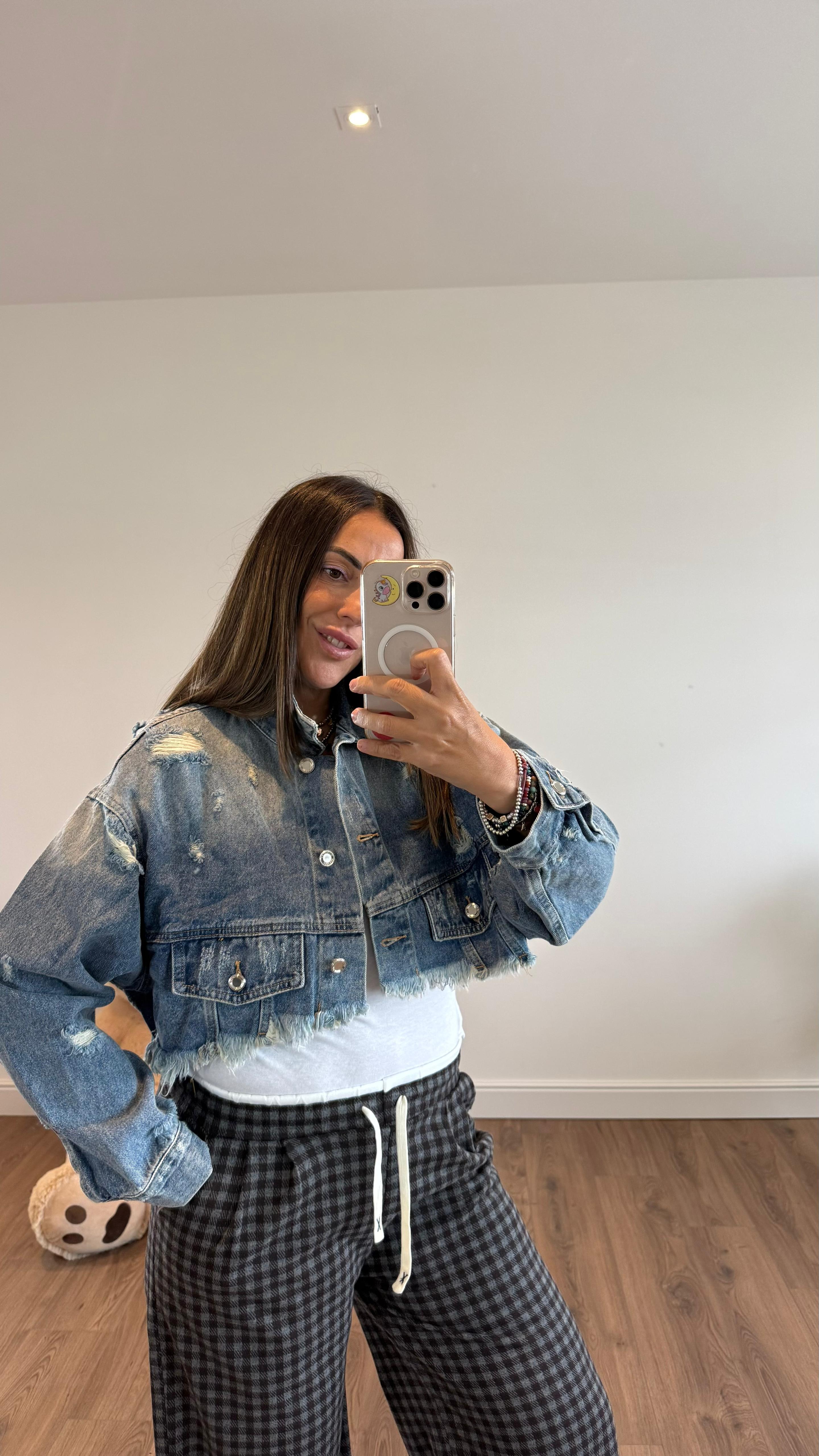 GIACCA CORTA DI JEANS 218 NEW