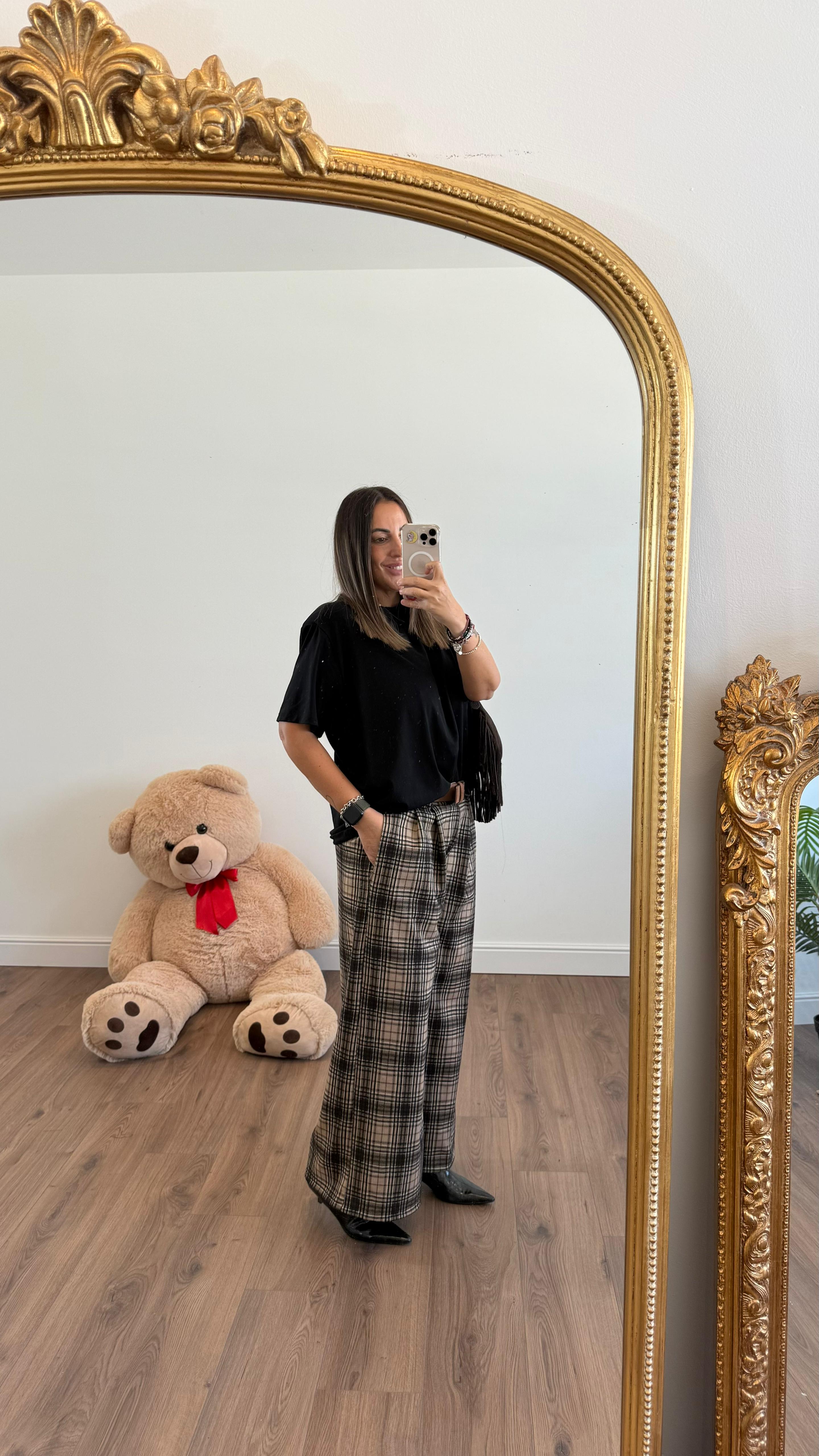 PANTALONE LUNGO CON ELASTICO 6677 NEW