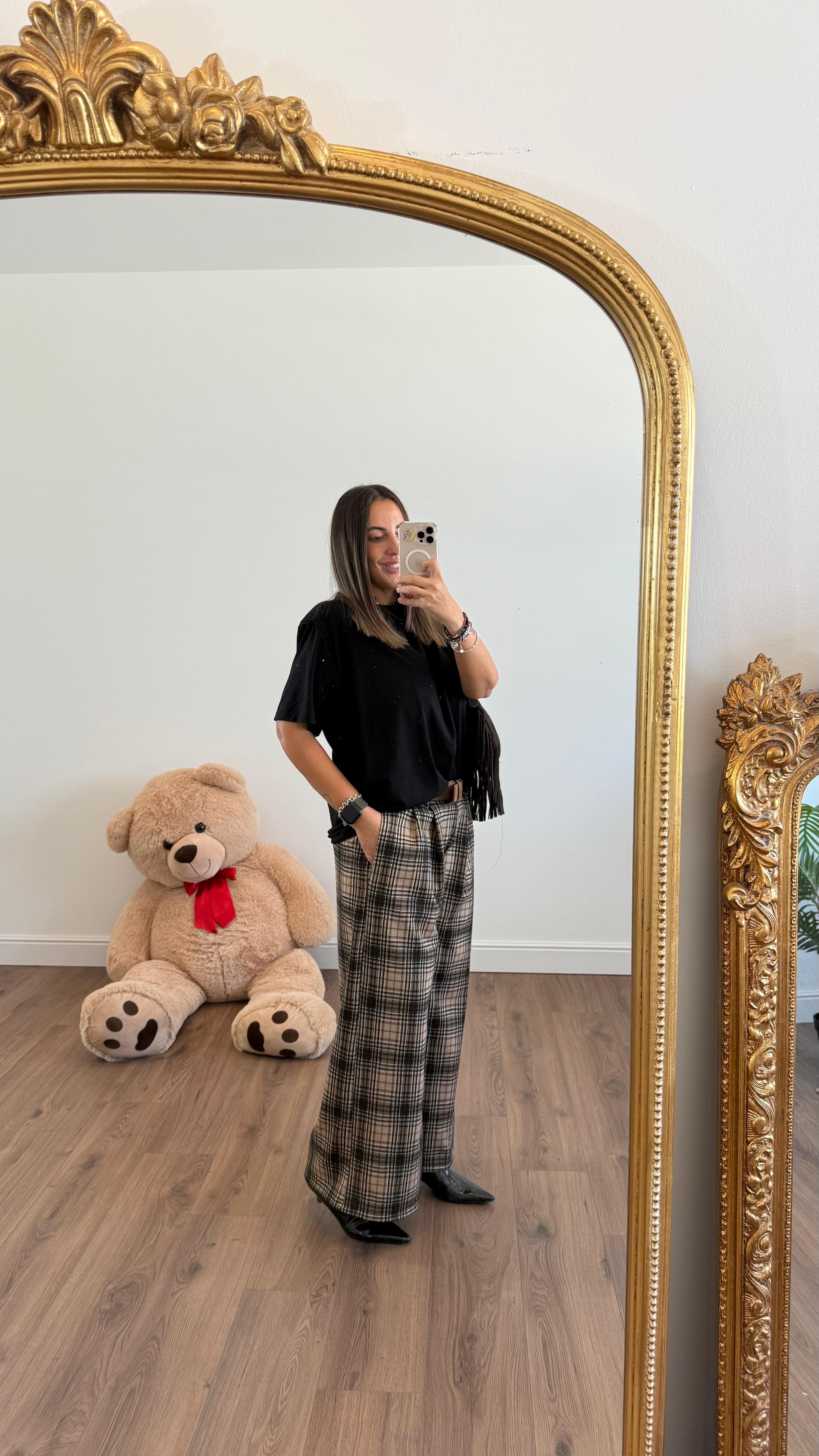 PANTALONE LUNGO CON ELASTICO 6677 NEW