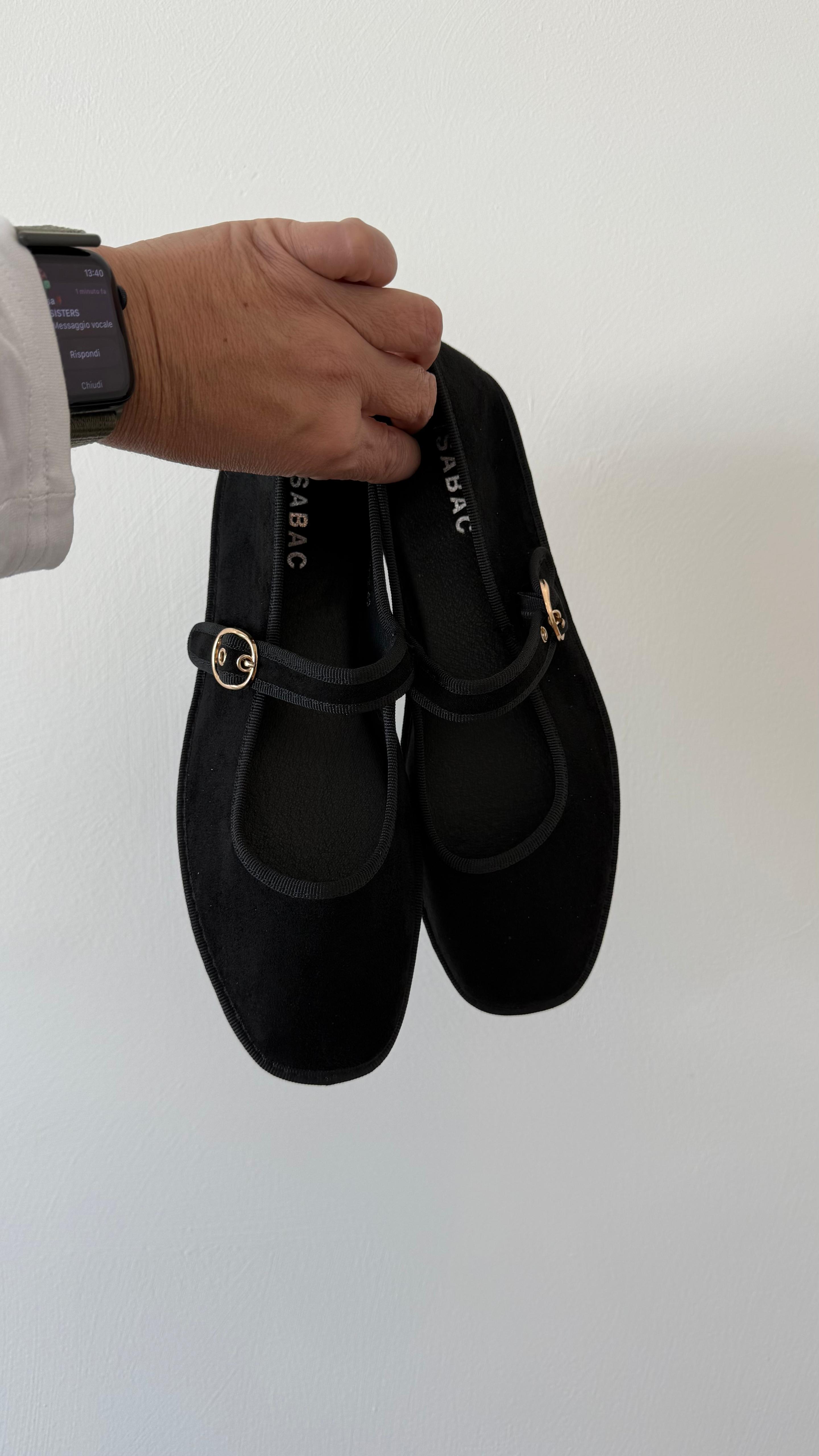 BALLERINA CINTURINO DETTAGLIO ORO 3052 NEW