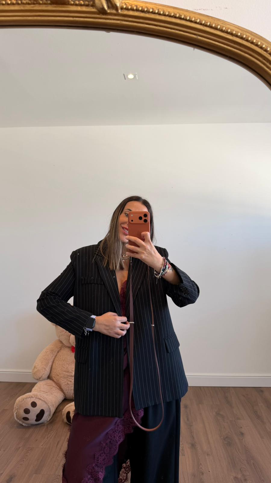 BLAZER GESSATO NERO EC4295 NEW