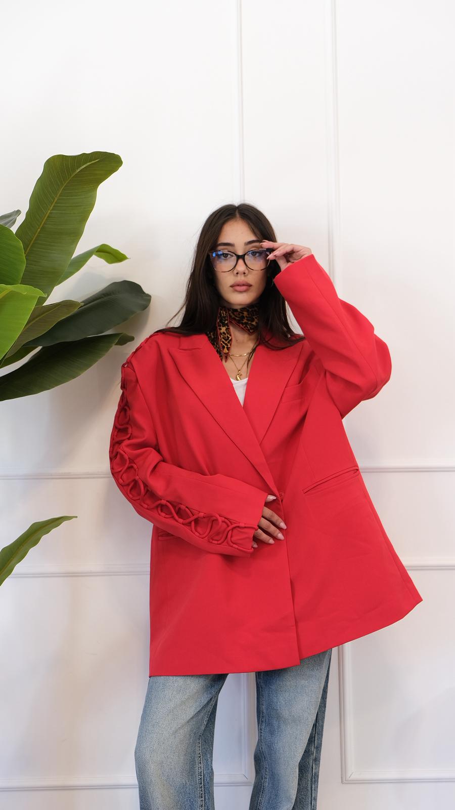 BLAZER ROSSO NEW