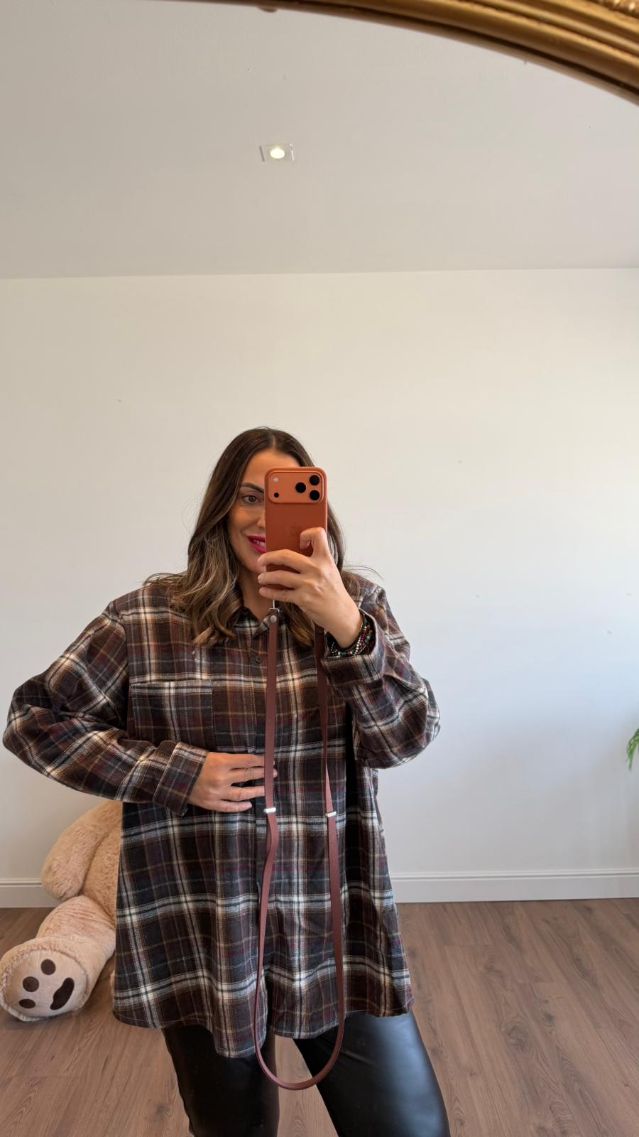 CAMICIA SCOZZESE OVER 25765 NEW