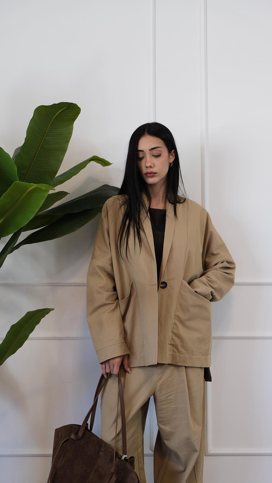 BLAZER OVER BEIGE 3417 NEW